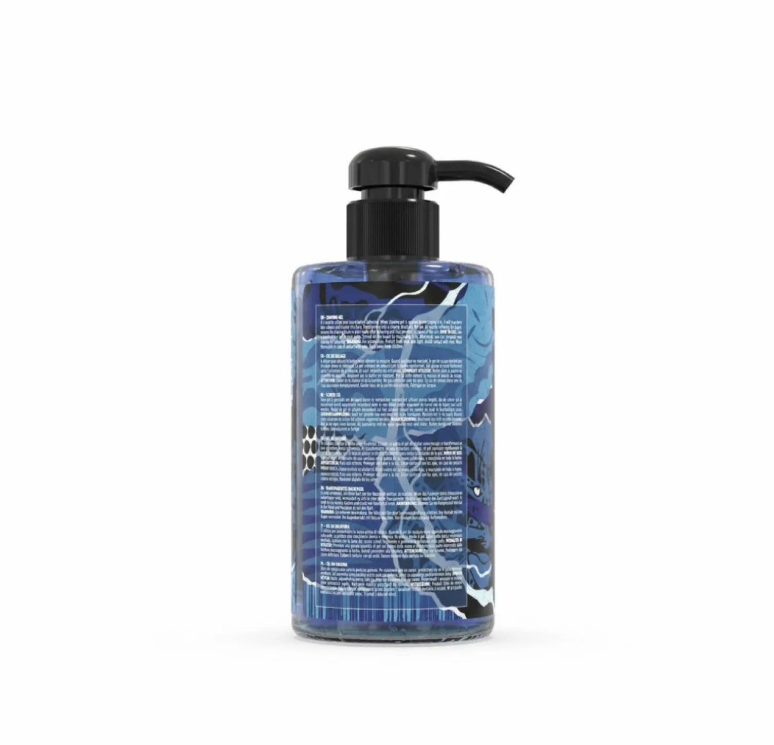 Barber Marmara Żel do golenia nr 76 dla mężczyzn, przezroczysty, bez piany, z pompką, profesjonalna jakość tureckiego barbera, 500ml. Idealny do precyzyjnego golenia zarostu i linii szyi.