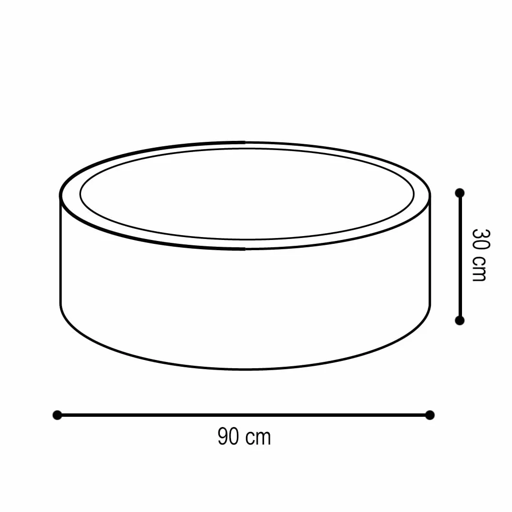 MISIOO Basen z kulkami – 90 x 30 cm – 200 kulek – wysokiej jakości piłki do kąpieli dla dzieci – miękka i bezpieczna zabawka – nadaje się do prania