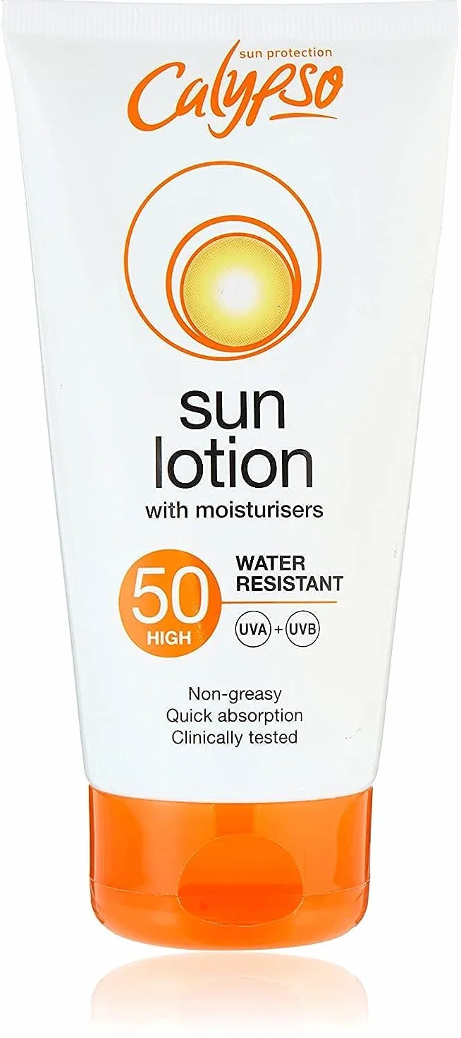 6 x Calypso Sun Protection Sun Lotion SPF 50 High 150 ml