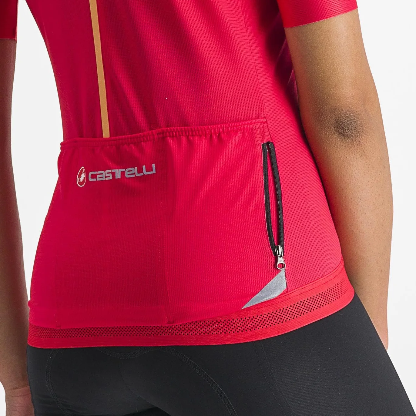 CASTELLI Koszulka Kobiety Wytrzymałość W Jersey