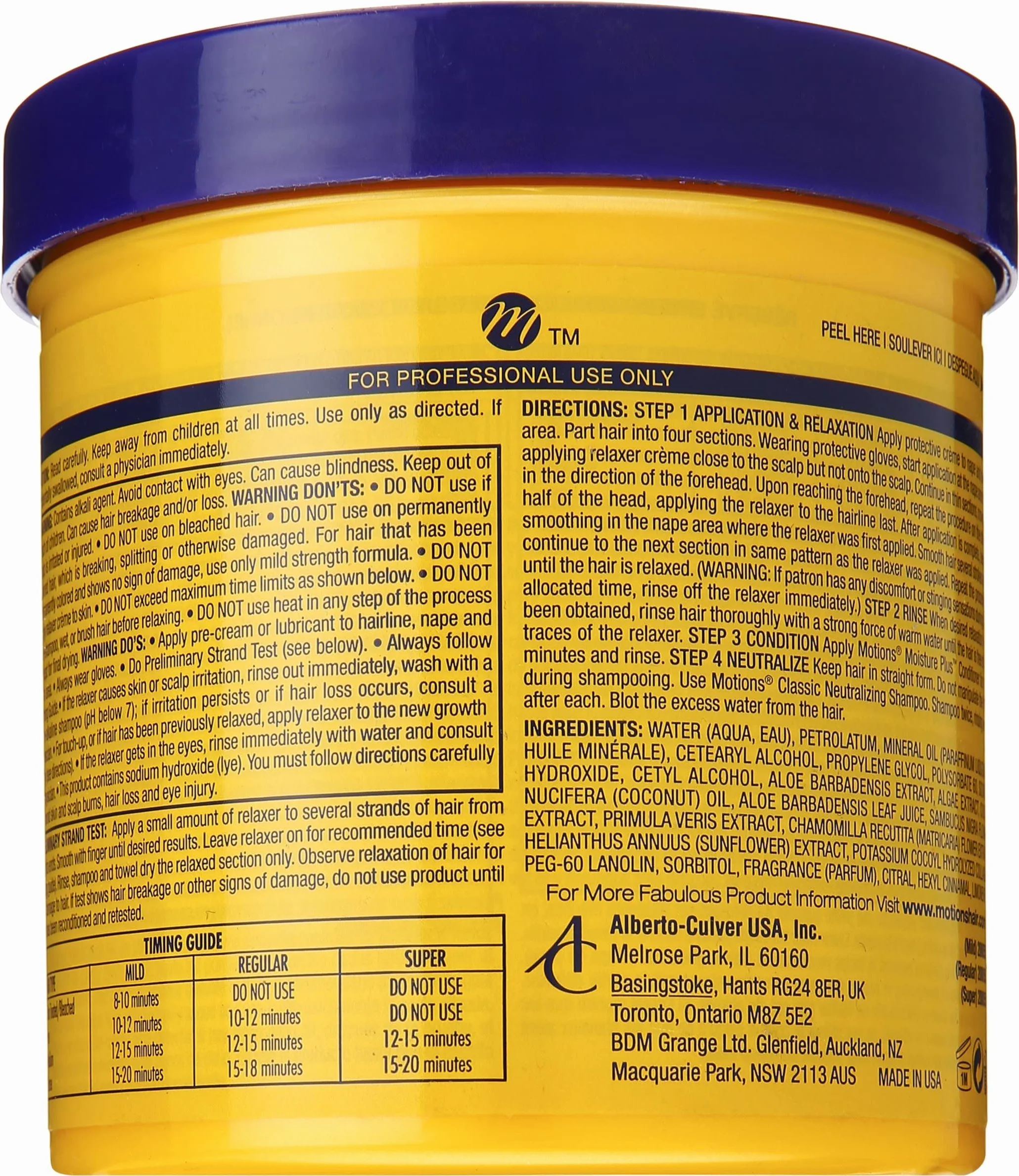 Motions Leczenie Nogi 425 g