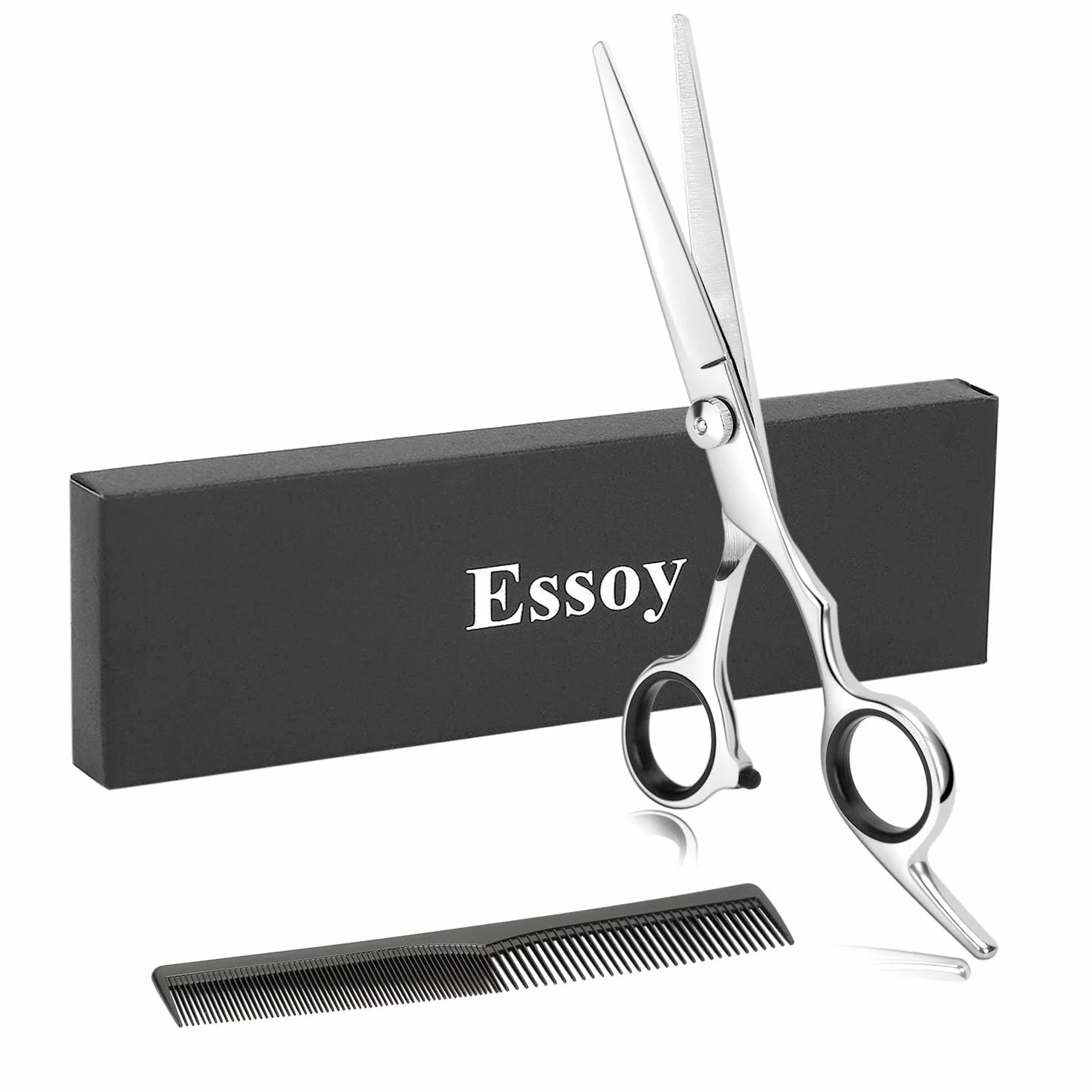 Professionelle Haarschneideschere / -schere (6,7 Zoll), Edelstahl-Haarschnittschere für den Salon zu Hause, Friseur-Friseurschere für Frauen, Männer, Kinder