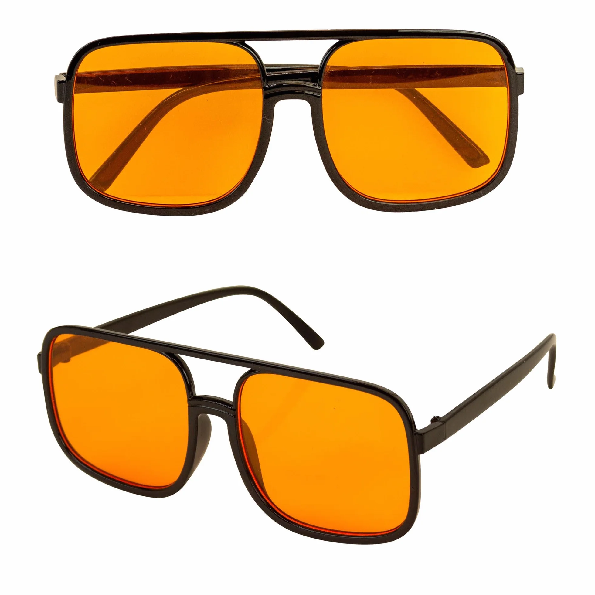 W WIDMANN MILANO Party Fashion - Okulary hip-hopowe z lat 90-tych, dodatek do kostiumów fantazyjnych