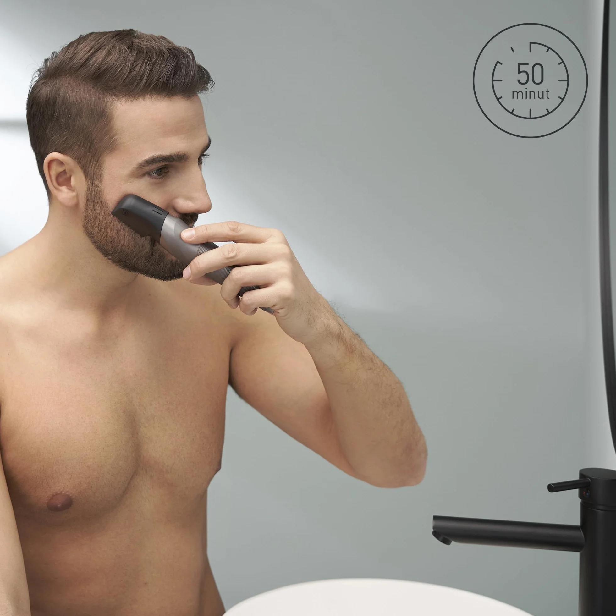 Panasonic ER-GY60 trymer i-SHAPER do brody i ciała, szary