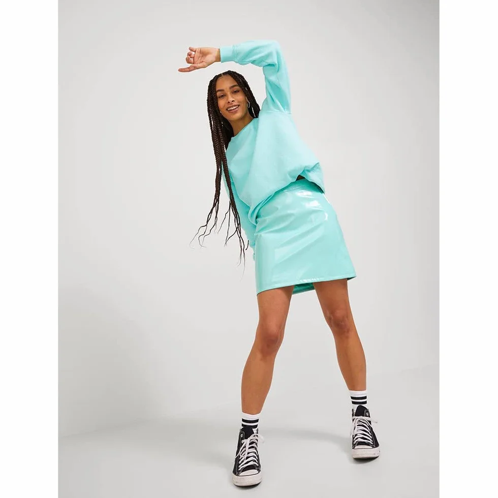JACK & JONES Spódnica Kobiety Jjxx Jxrne Short Faux Leather Skirt Noos