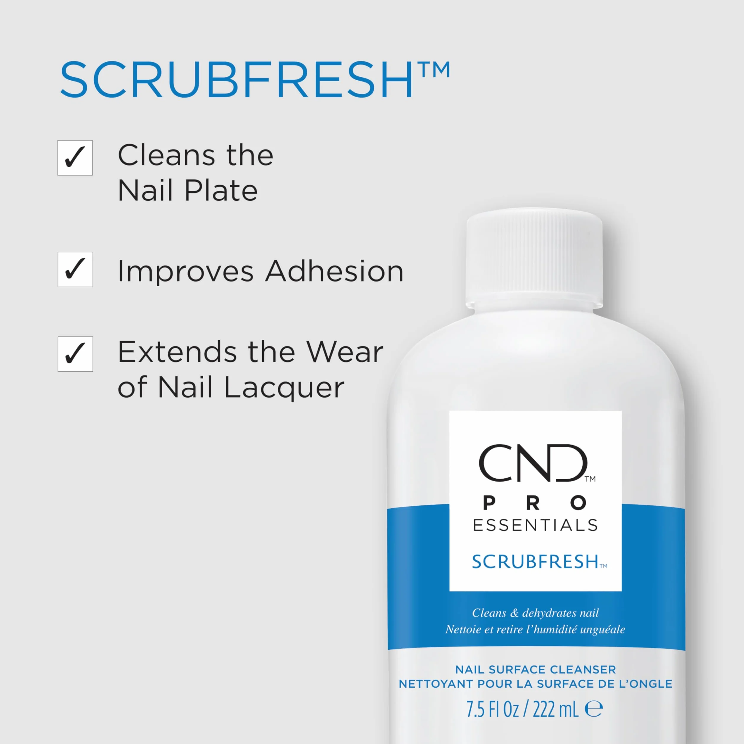 CND Odtłuszczacz do paznokci ScrubFresh