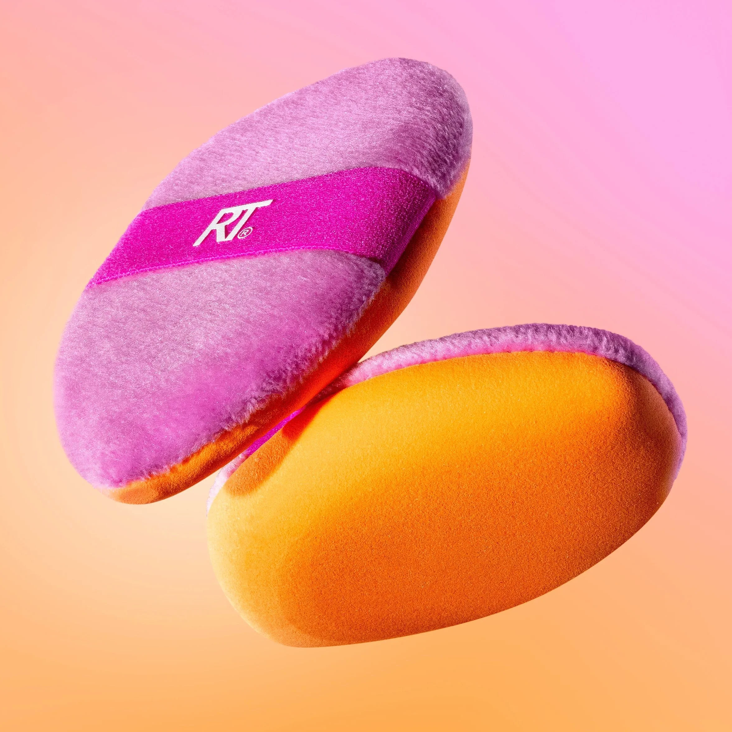 Real Techniques Miracle 2 w 1 pudru + etui podróżne, dwustronna opaska do mieszania makijażu, elastyczna taśma, precyzyjna gąbka do makijażu i pudru, do płynów, kremów i proszków, etui podróżne, 2