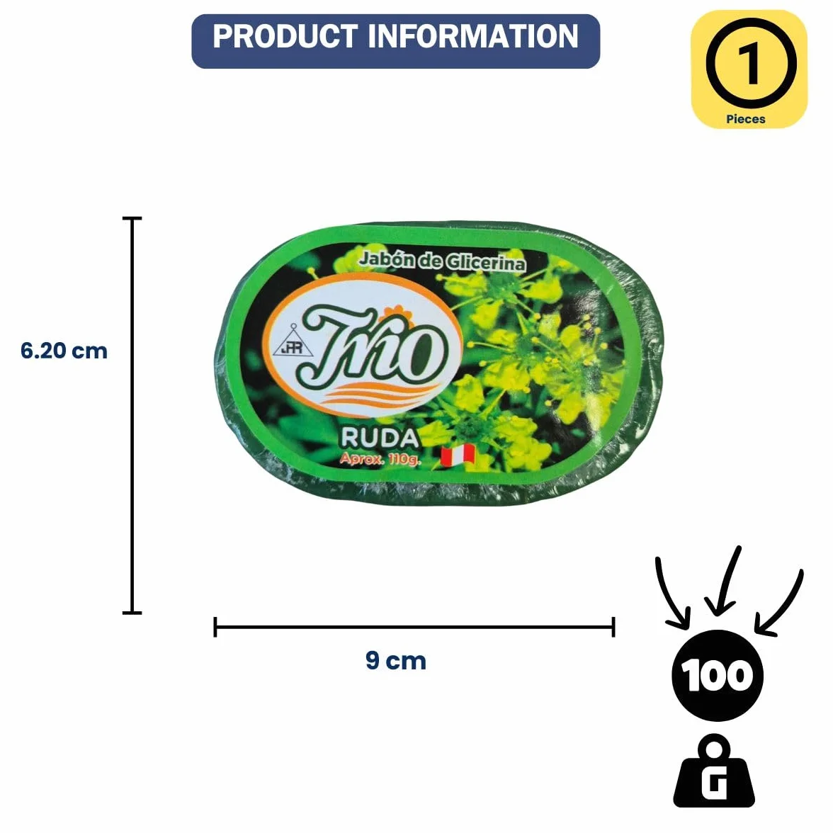 Ruda Esoteric Pack – 2 x woda Ruda Murray & Lanman 70 ml mini + mydło Ruda 95 g | Czyszczenie energii i ochrona