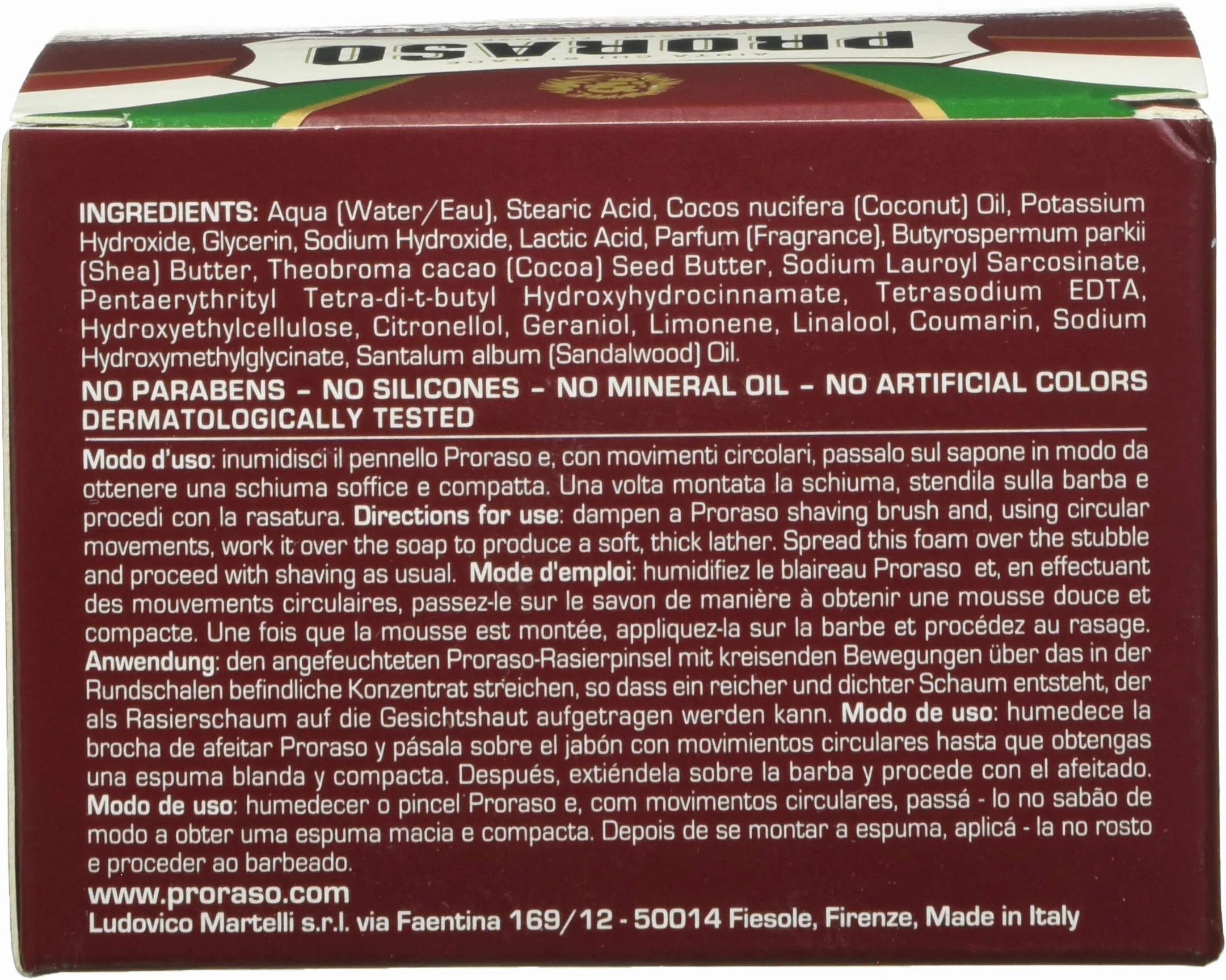 Proraso Golenie Mydło w Miska 150 ml