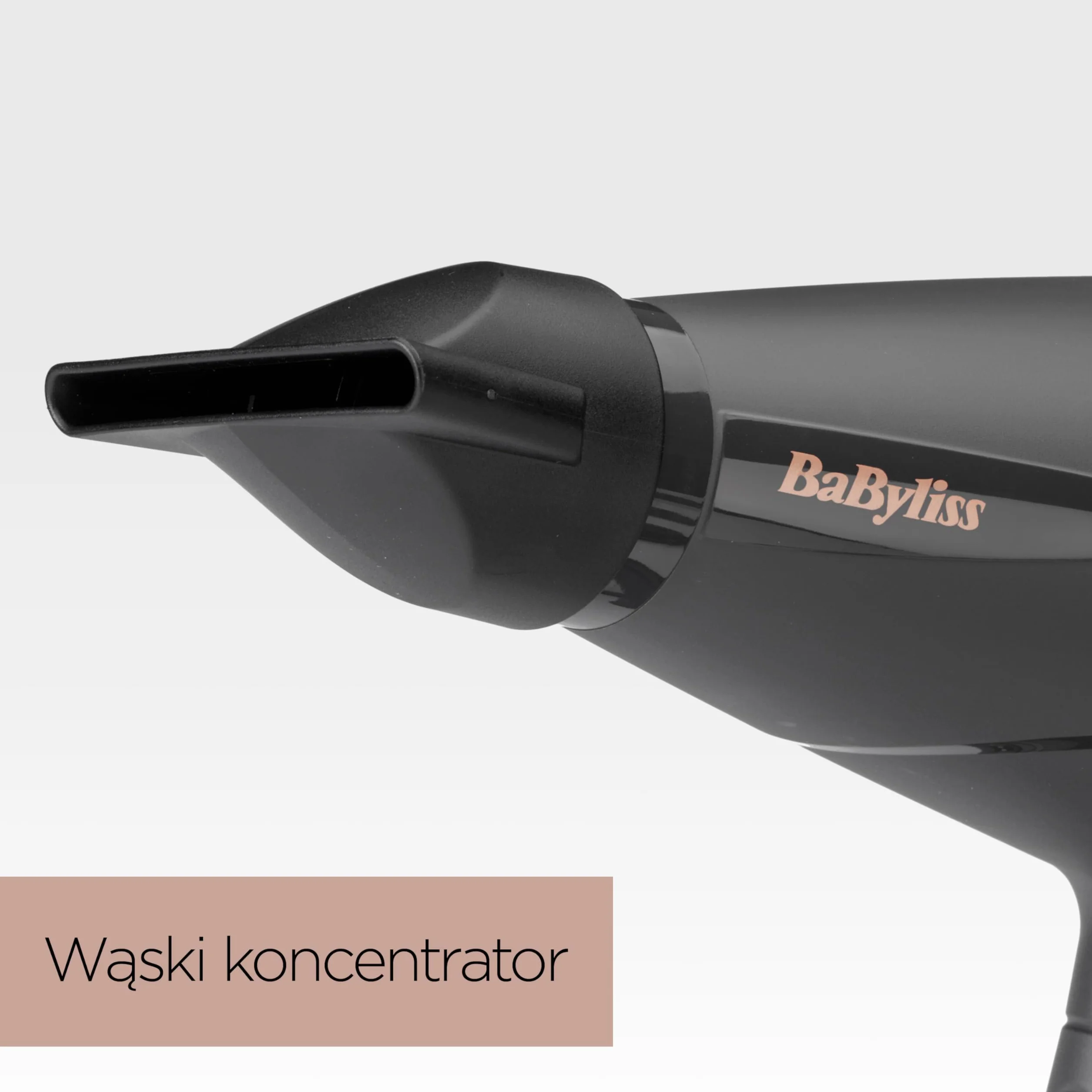 Suszarka BaByliss Smooth Pro - suszarka do włosów o mocy 2100 W, wyprodukowana we Włoszech, jonizacja zapobiegająca puszeniu się włosów, 3 ustawienia temperatury i 2 prędkości, kolor czarny, 6709DE