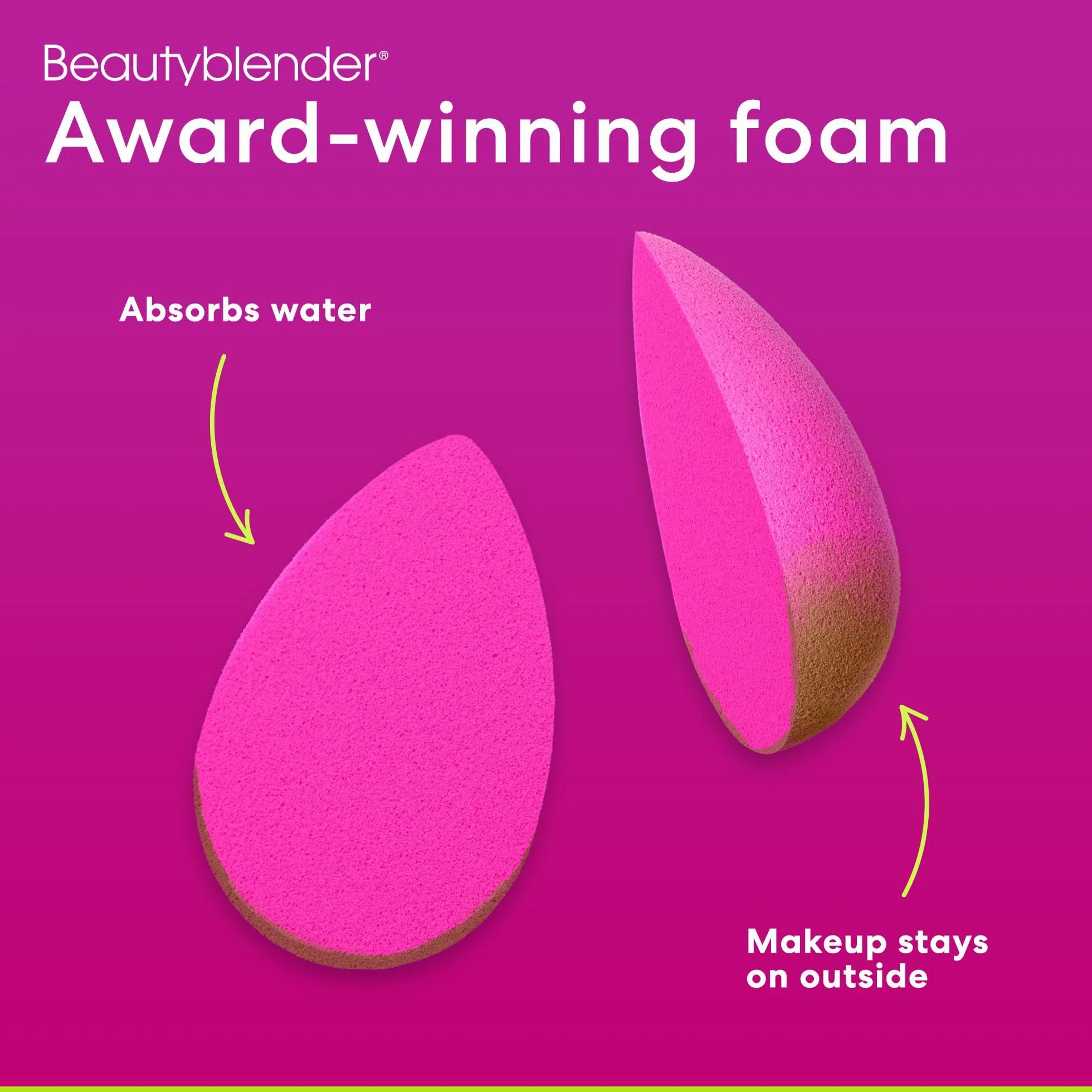 BeautyBlender AV2022-BeautyBlender gąbka do aplikatora do pudru, płynnego pokrycia, kremu BB lub innych kosmetyków podkładowych in-87e7420f