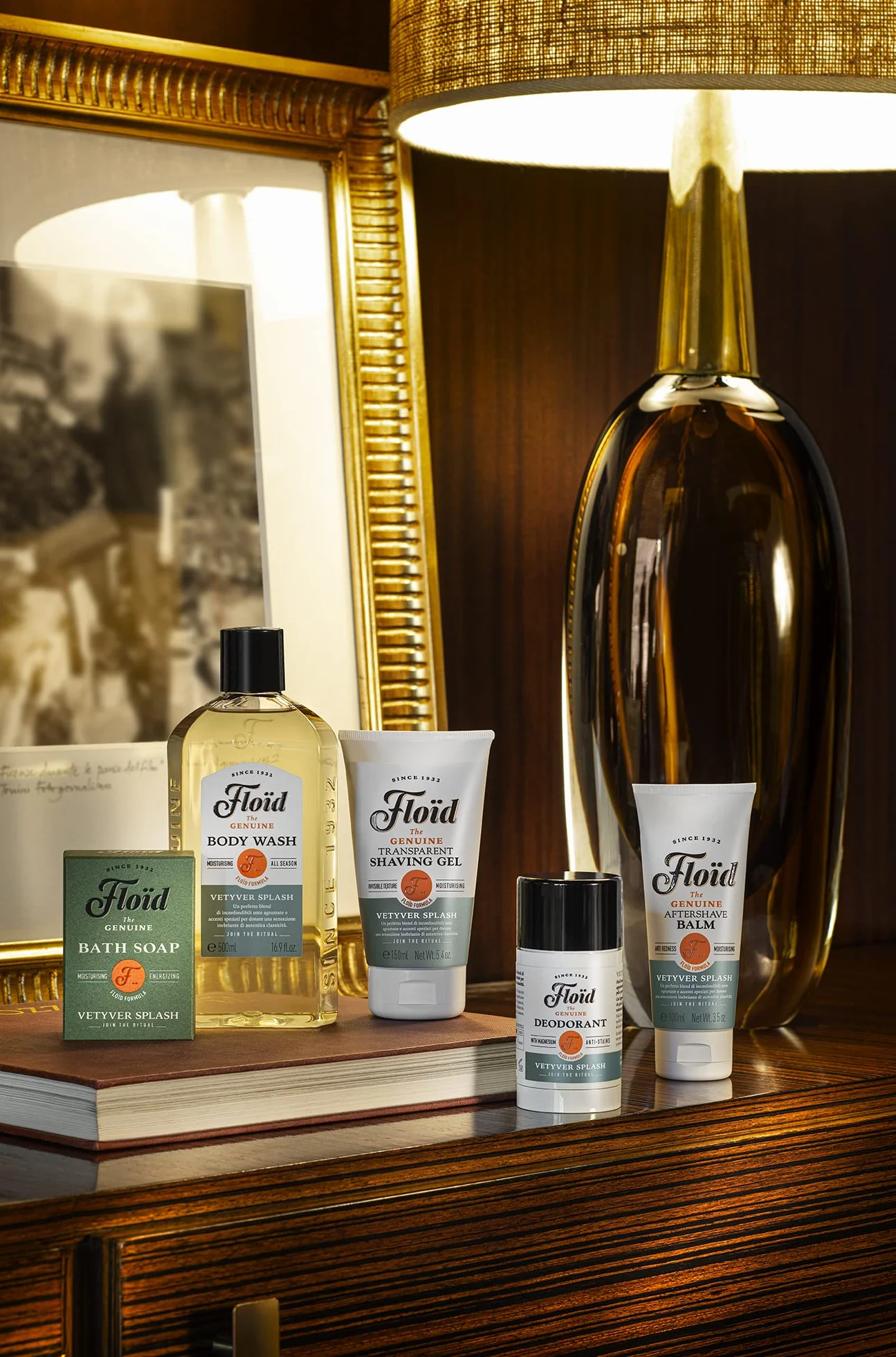 Floïd Vetyver Splash (100 ml), balsam po goleniu z alantoiną, gliceryną i ekstraktem z aloesu, nawilża, chroni i regeneruje skórę, kojący po goleniu