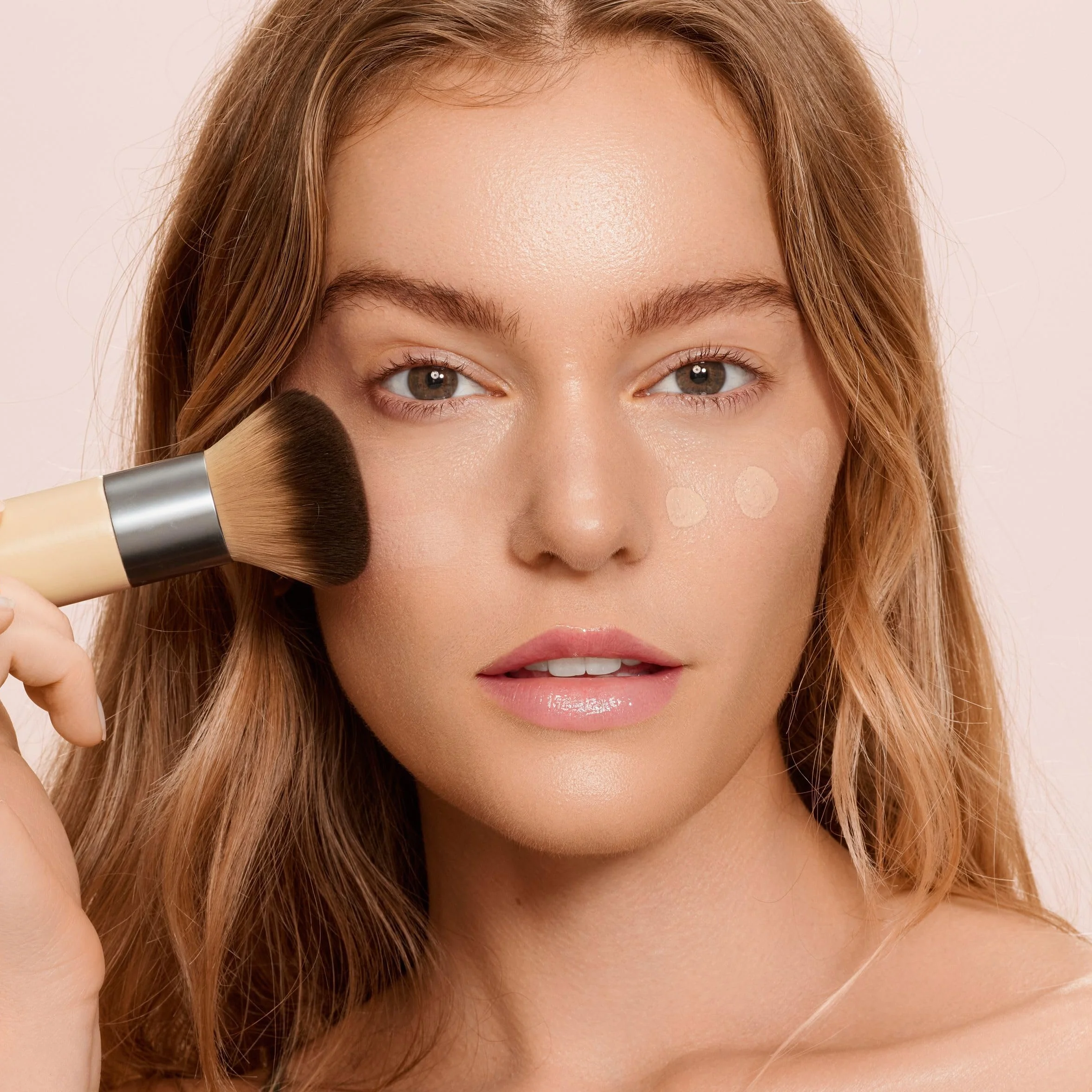EcoTools Blend + Blur Makeup Brush and Sponge Duo, 2 sztuki