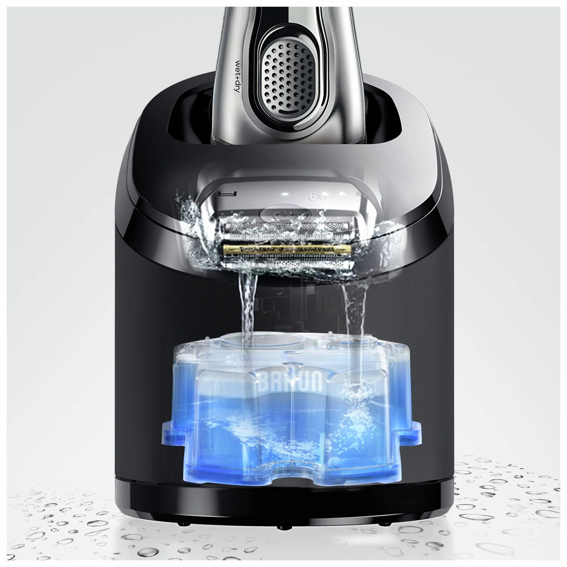Braun Cleaning Cartridge, tworzywo sztuczne, białe, kompaktowe, 2