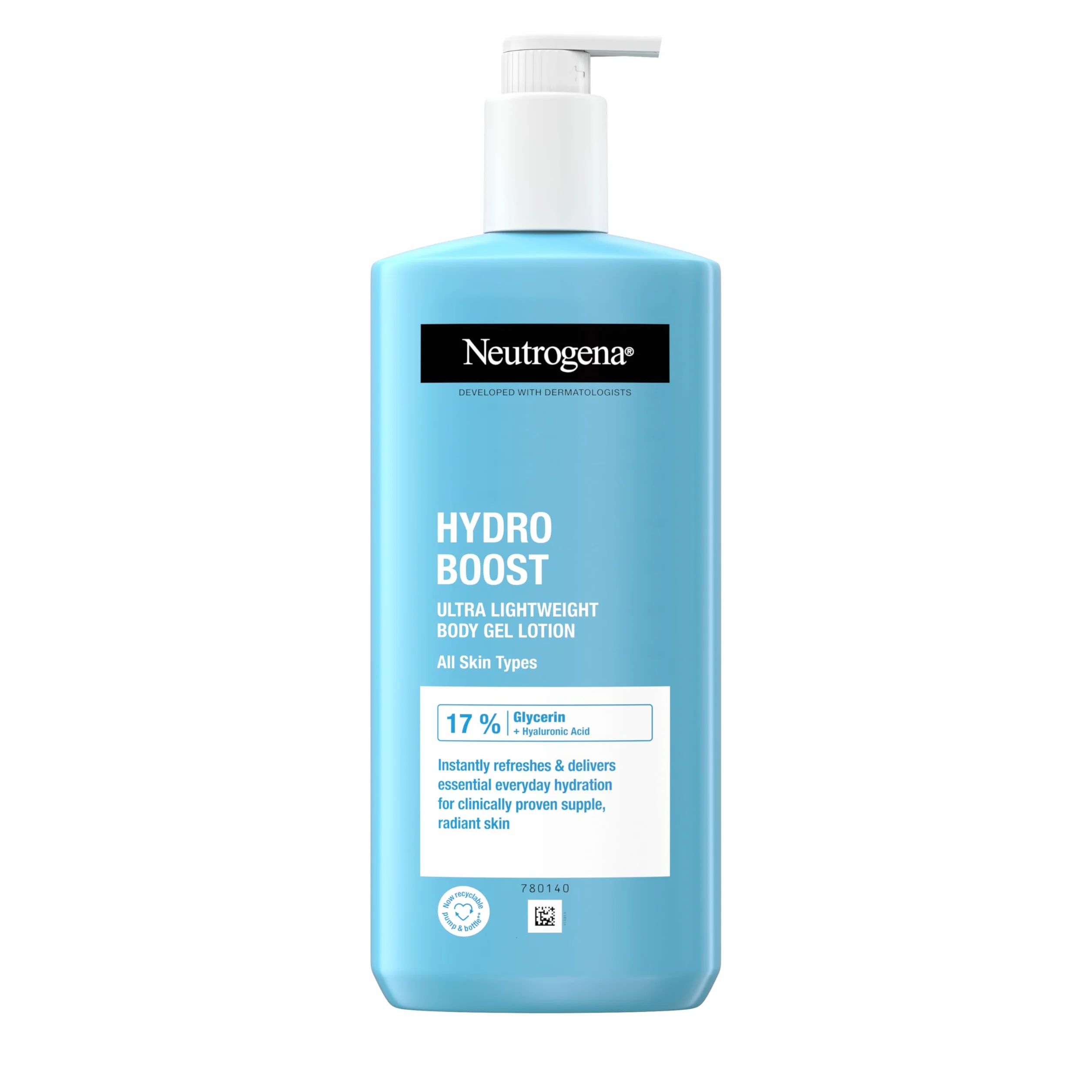 Neutrogena Hydro Boost Żelowy Balsam do Ciała 400 ml z Kwasem Hialuronowym