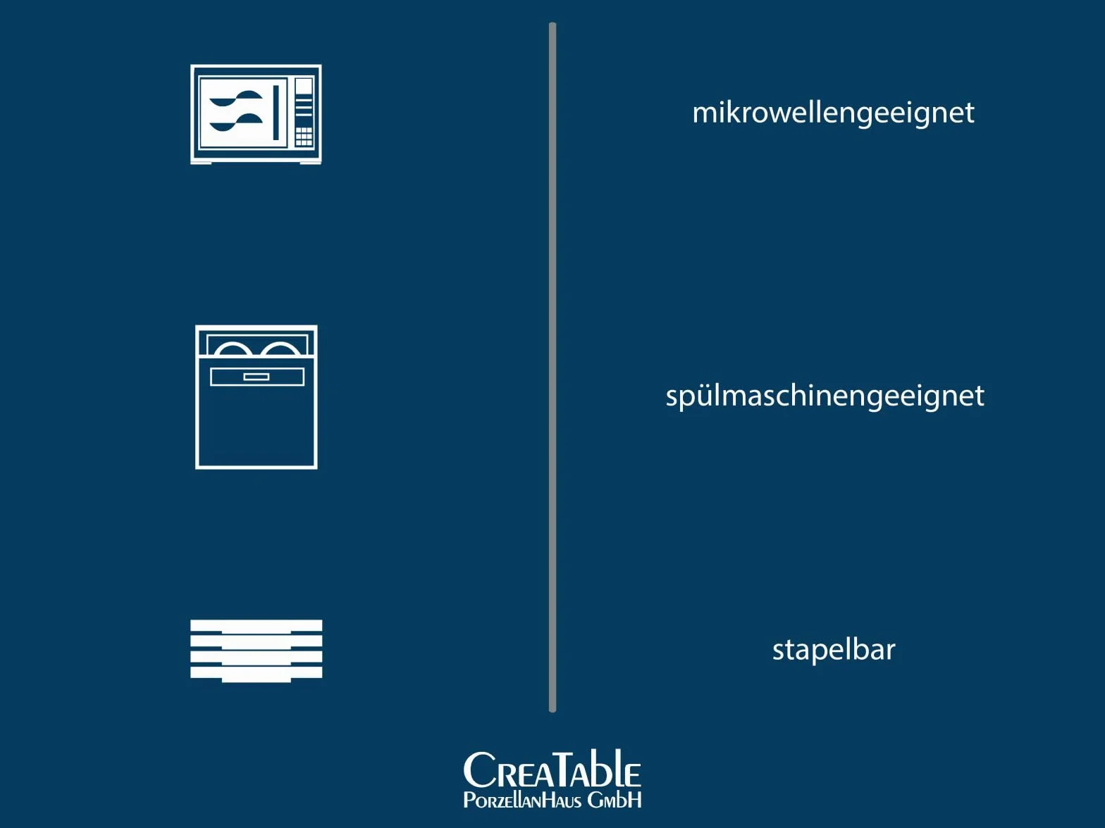 CreaTable, 23959, seria Capri, 18-częściowy zestaw naczyń dla 6 osób, zestaw talerzy z kamionki, nadaje się do mycia w zmywarce i używania w kuchence mikrofalowej, wysokiej jakości produkcja