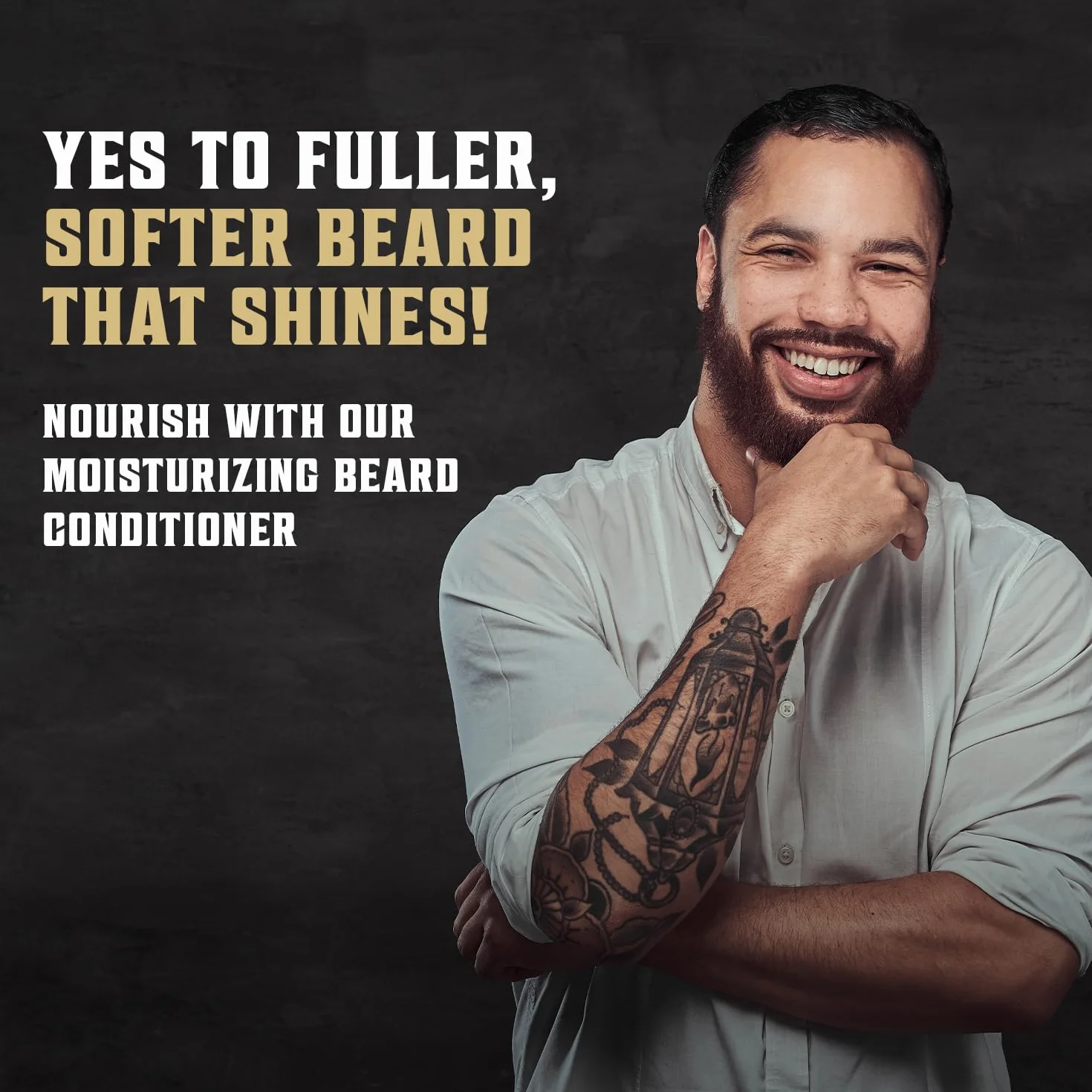 Viking Revolution Beard Wash and Beard Conditioner for Men with Argan Oil and Jojoba Oil - Beard Softener and Strengthener Beard Care Beard Care Beard Shampoo and Conditioner with Beard Oil (17 oz