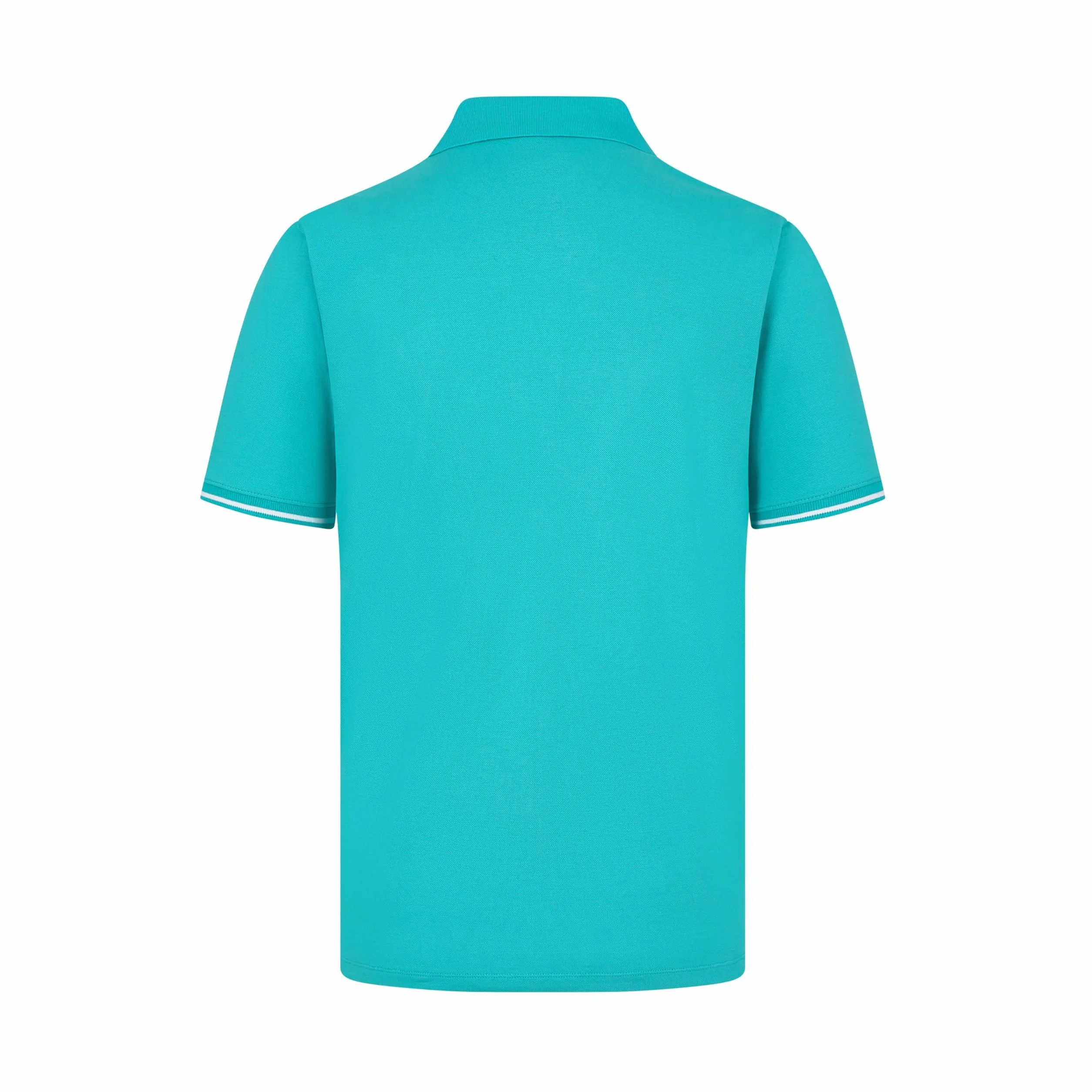 Mercedes AMG Petronas Męska koszulka polo F1 z logo zespołu 3D