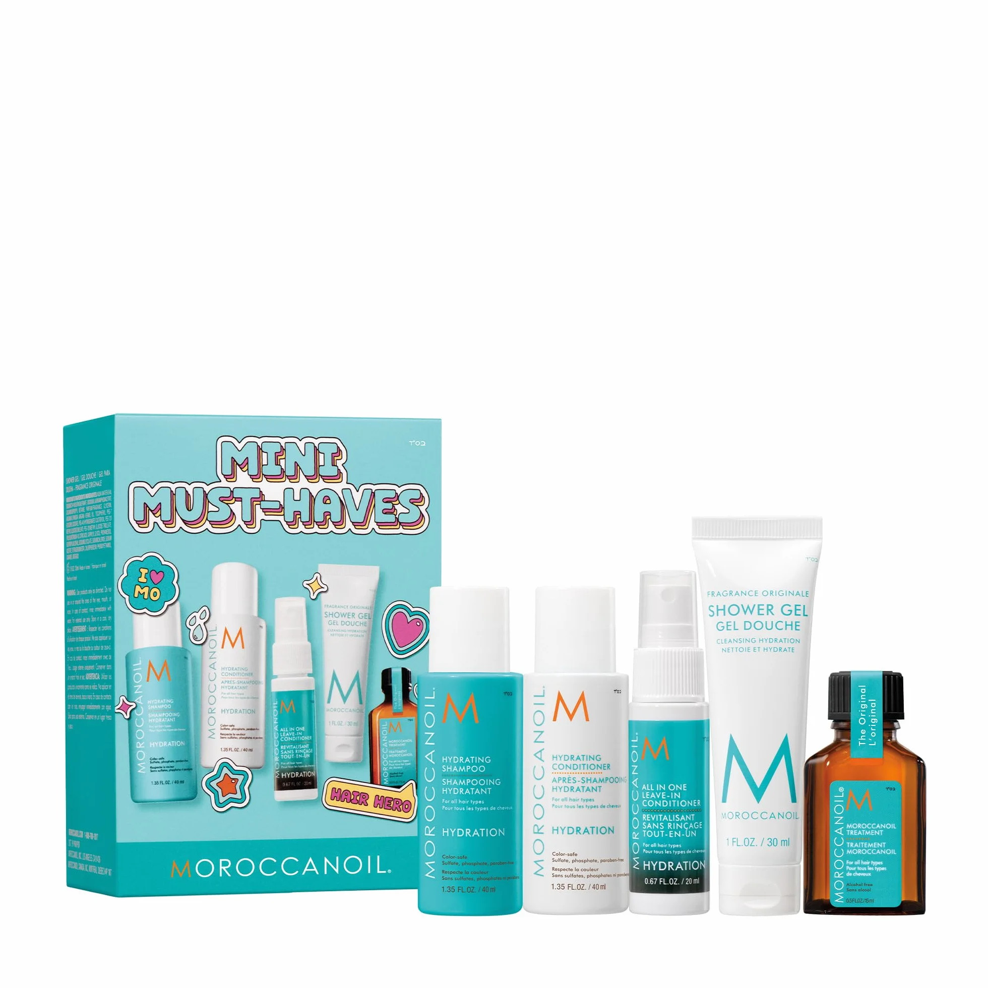 Moroccanoil Mini bestsellery - zestaw próbek deluxe