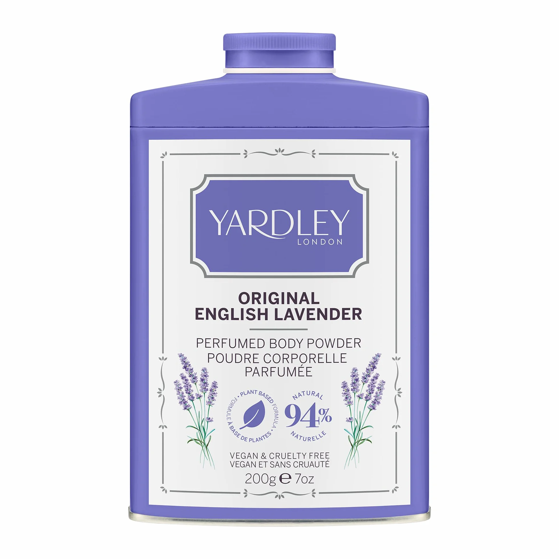 Yardley London Original English Lavender Perfumed Body Powder 200g