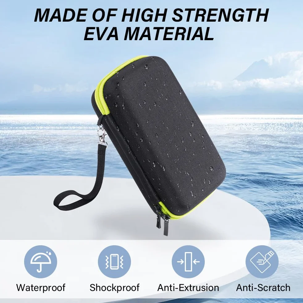 Etui na Philliips O Blade QP2520/30/70/90, QP2620/30, QP2724, QP2824/30/34, QP6550 pokrowiec ochronny na golarkę elektryczną, twarda obudowa EVA z gąbką