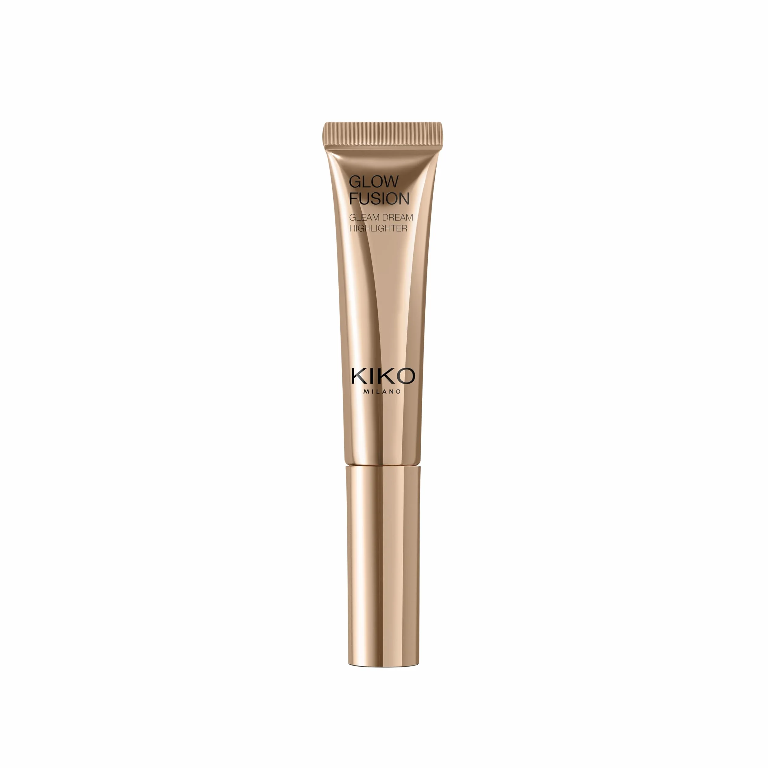 KIKO Milano Glow Fusion Gleam Dream Highlighter 1, Rozświetlacz Do Twarzy W Płynie Z Aplikatorem Gąbkowym