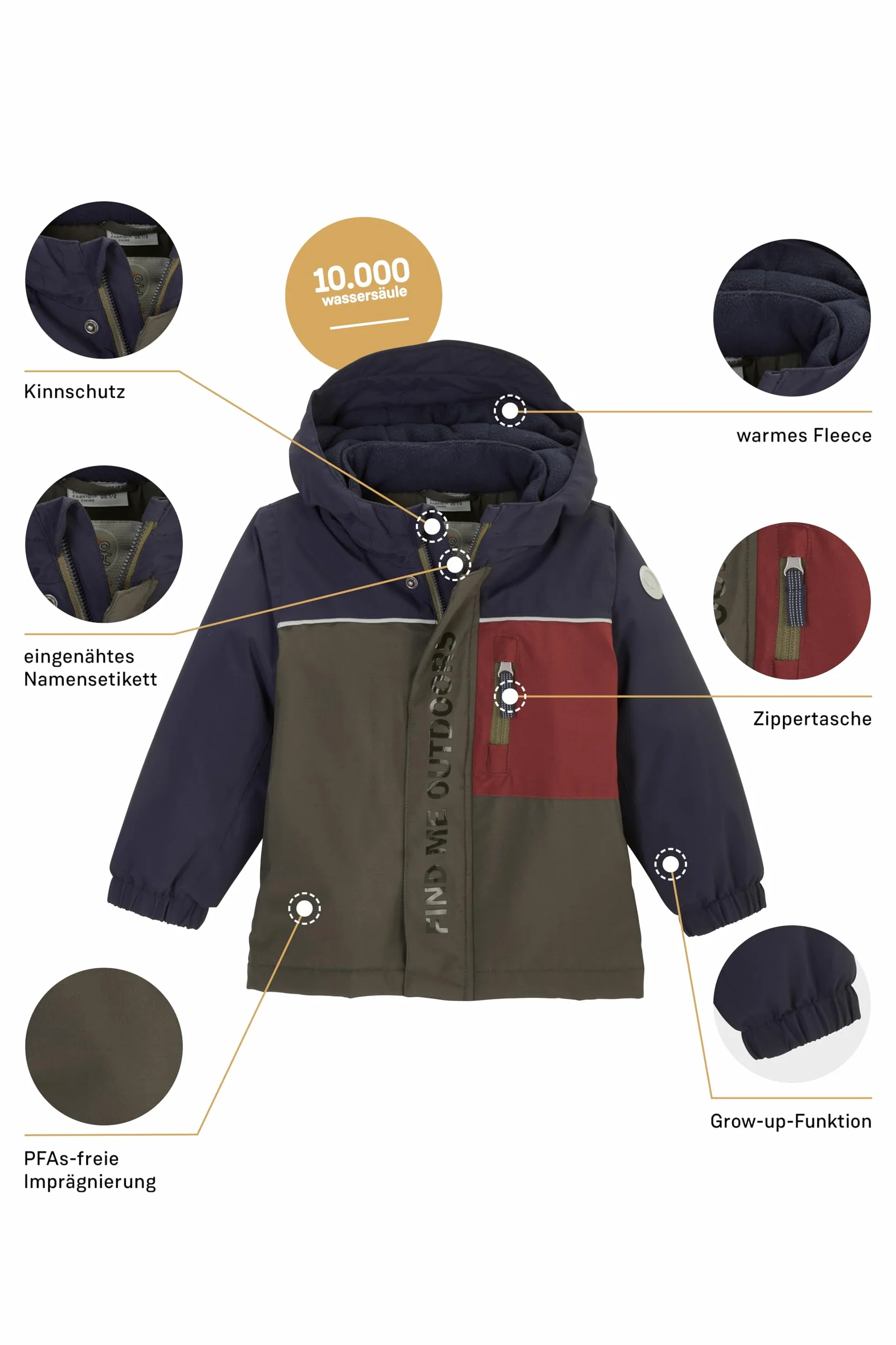 first instinct by killtec Kurtka funkcyjna/kurtka outdoorowa z kapturem Uniseks Fiow 22 Mns Jckt