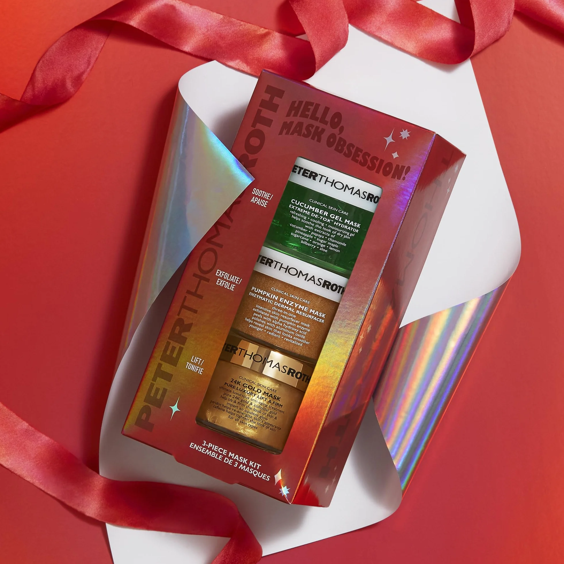 Peter Thomas Roth Hello Mask Obsession 3-częściowy zestaw