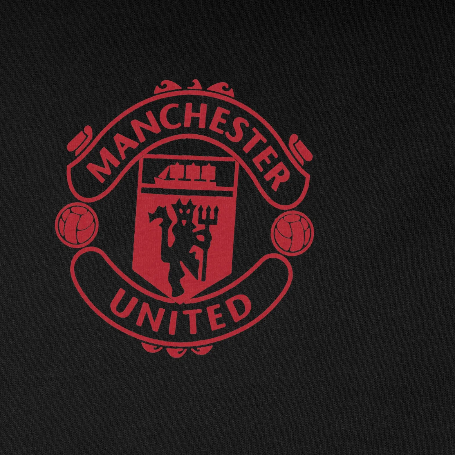 Manchester United F.C. - Krótka piżama męska - na prezent - oficjalne gadżety i akcesoria piłkarskie