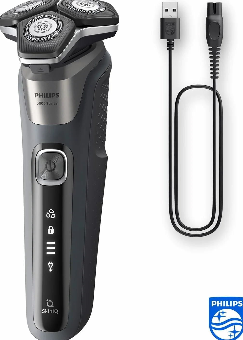 Philips Series 5000 S5887/13 golarka elektryczna na mokro i na sucho z trymerem wyskakującym