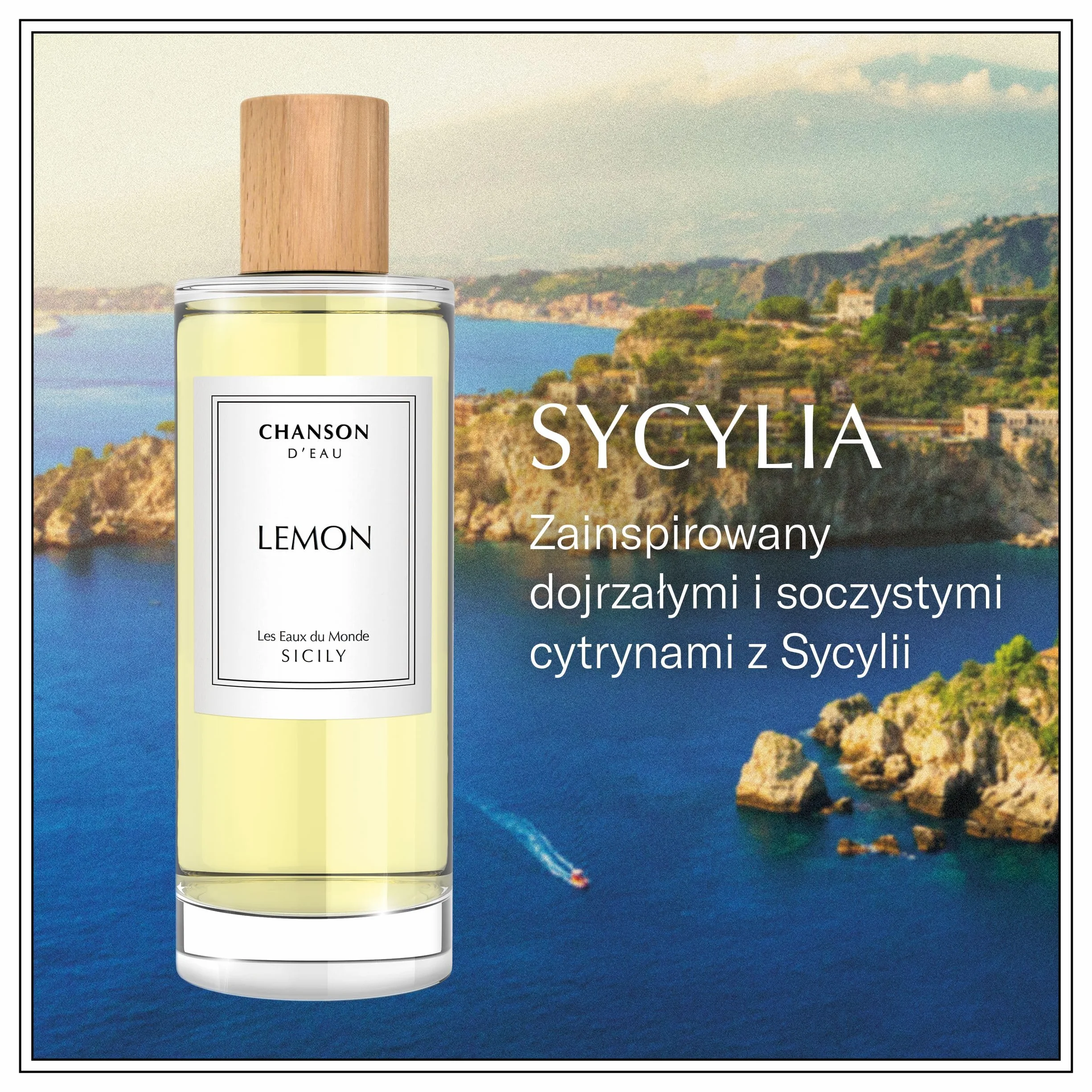 Chanson d’Eau Lemon woda toaletowa dla kobiet o orzeźwiającym zapachu cytryny, 100 ml
