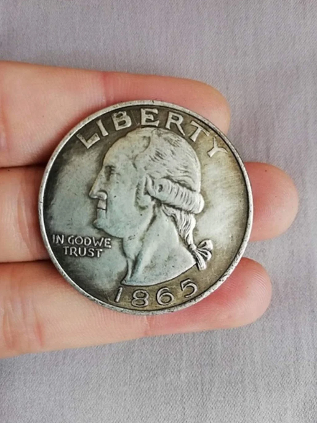 Najlepsze srebrne dolary Morgan - 1865 lat srebrne monety - stare monety USA - srebrny dolar amerykański stary oryginalny dolar Pre Morgan