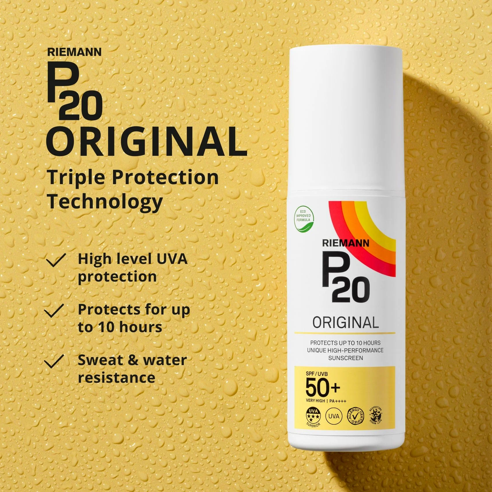 Riemann P20 Original SPF / UVB 50 krem przeciwsłoneczny w sprayu 200 ml