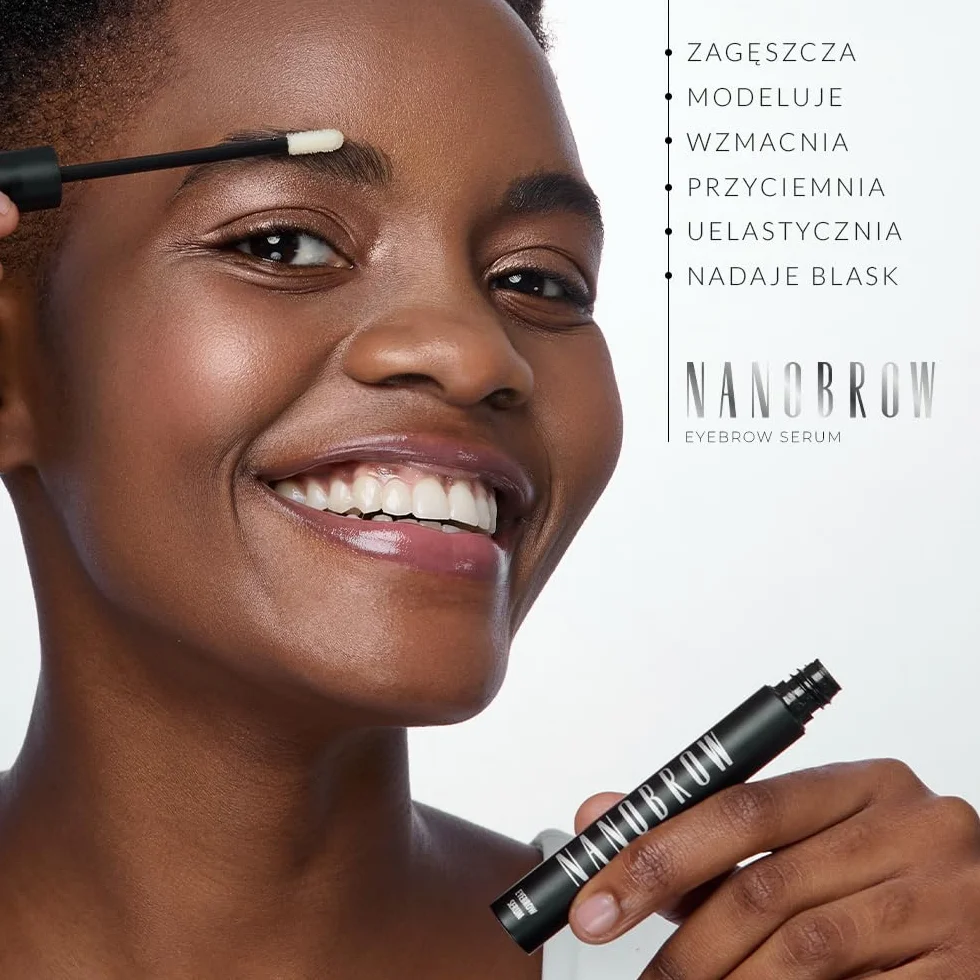 Serum do brwi Nanobrow Eyebrow Serum - odżywka do brwi, przyśpiesza wzrost, wzmacnia i zagęszcza