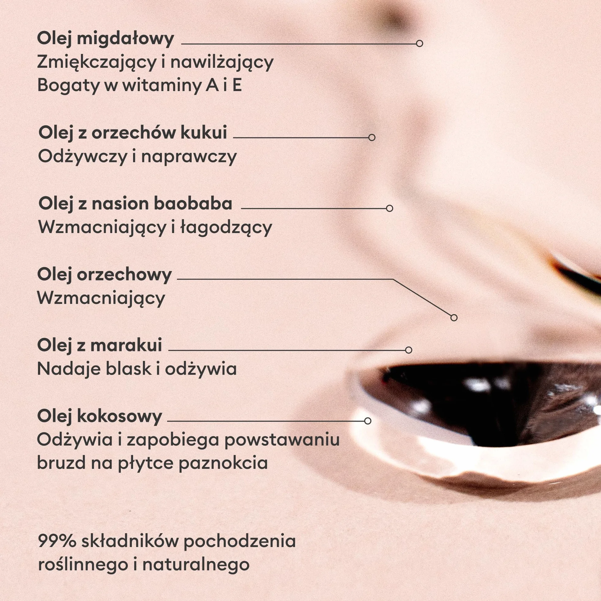 Manucurist Zielony olejek do paznokci i skórek 15 ml 99% organiczny