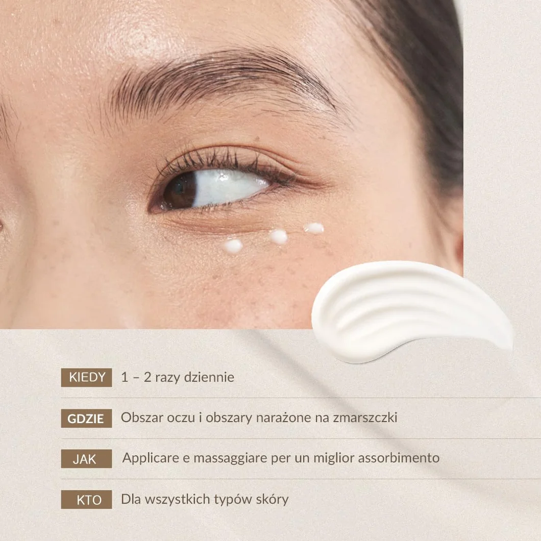 MIZON Krem do paznokci do oczu 15 ml Korean Skincare zabieg ciemnego okręgu regeneracja skóry krem nawilżający