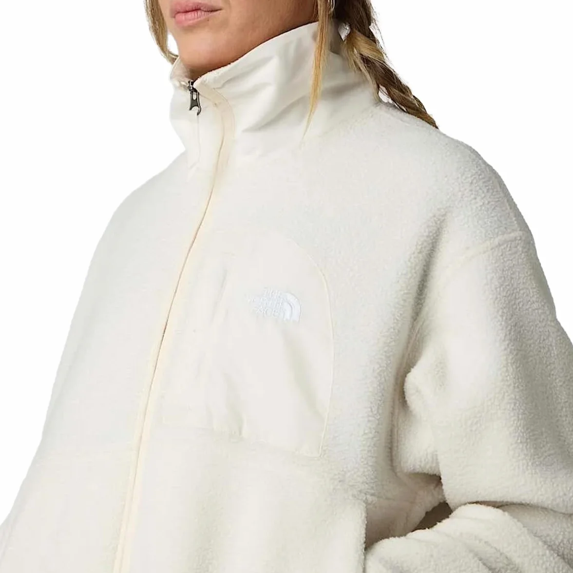 The North Face Kobiety Yumiori Off Peak Full Zip Kurtka White Dune S