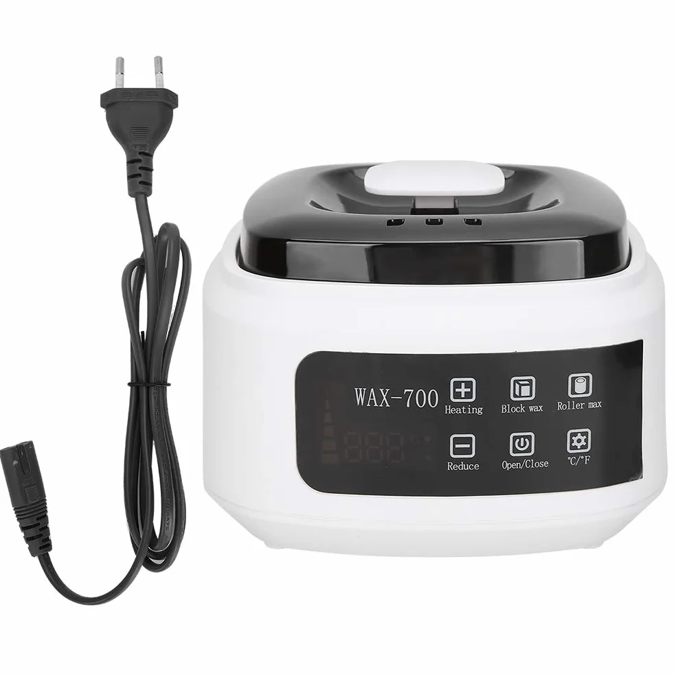 Podgrzewacz Wosku 500ml, Automatyczna Regulacja Temperatury, Elektryczna Maszyna do Topienia Wosku do Depilacji