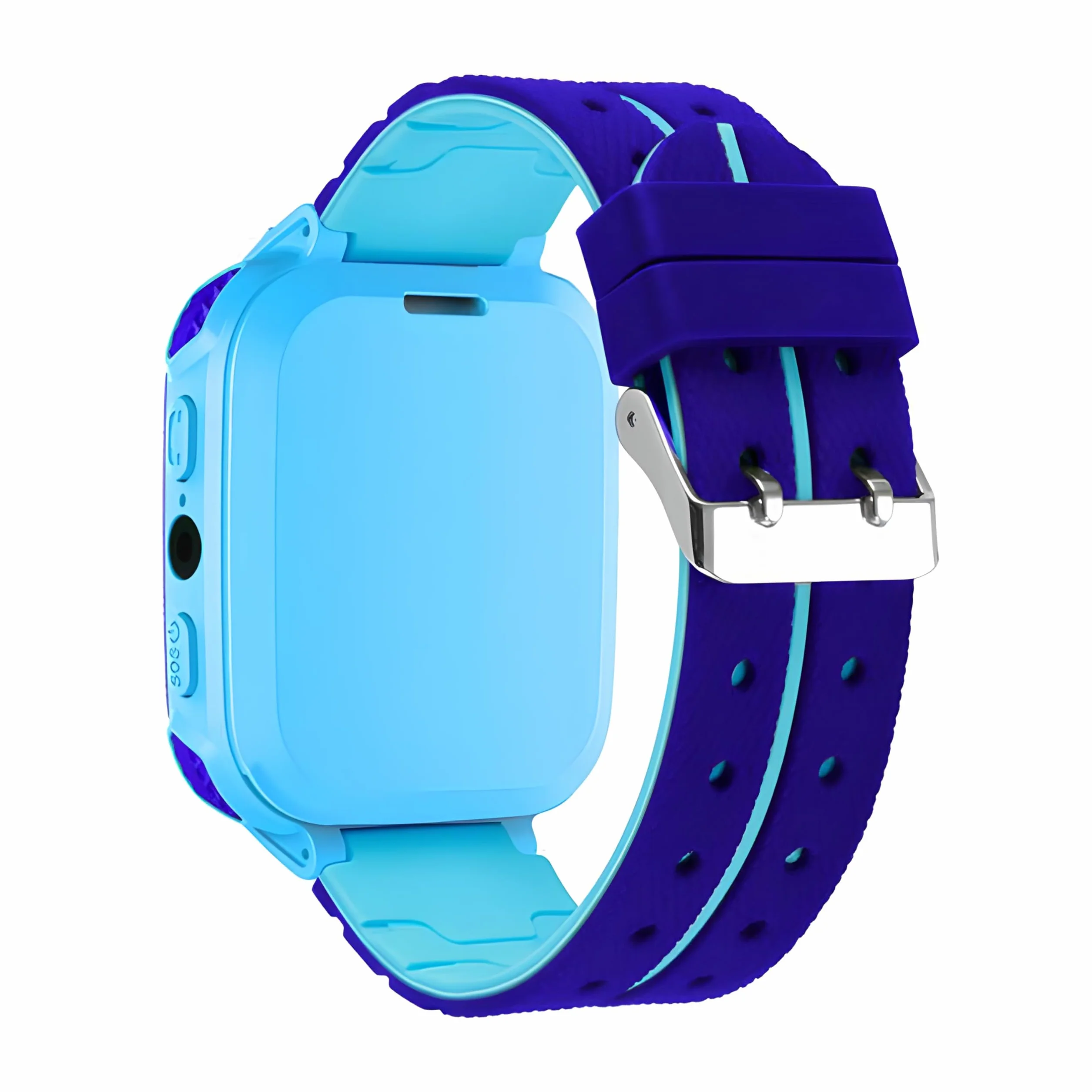 Retoo dziecięcy smartwatch dla chłopców i dziewczynek zegarek na rękę Smart GPS SOS telefon komórkowy smartwatch dla dzieci z muzyką budzikiem trybem szkolnym latarką kolor niebieski