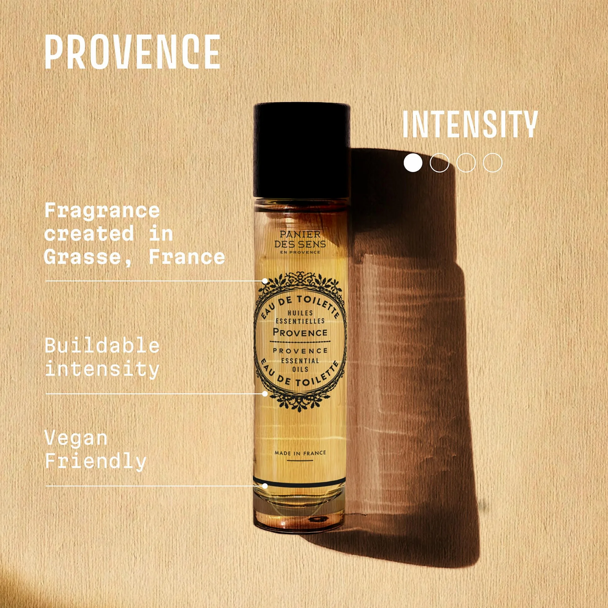 Panier des Sens Eau de Toilette, perfumy – Made in France – 50 ml