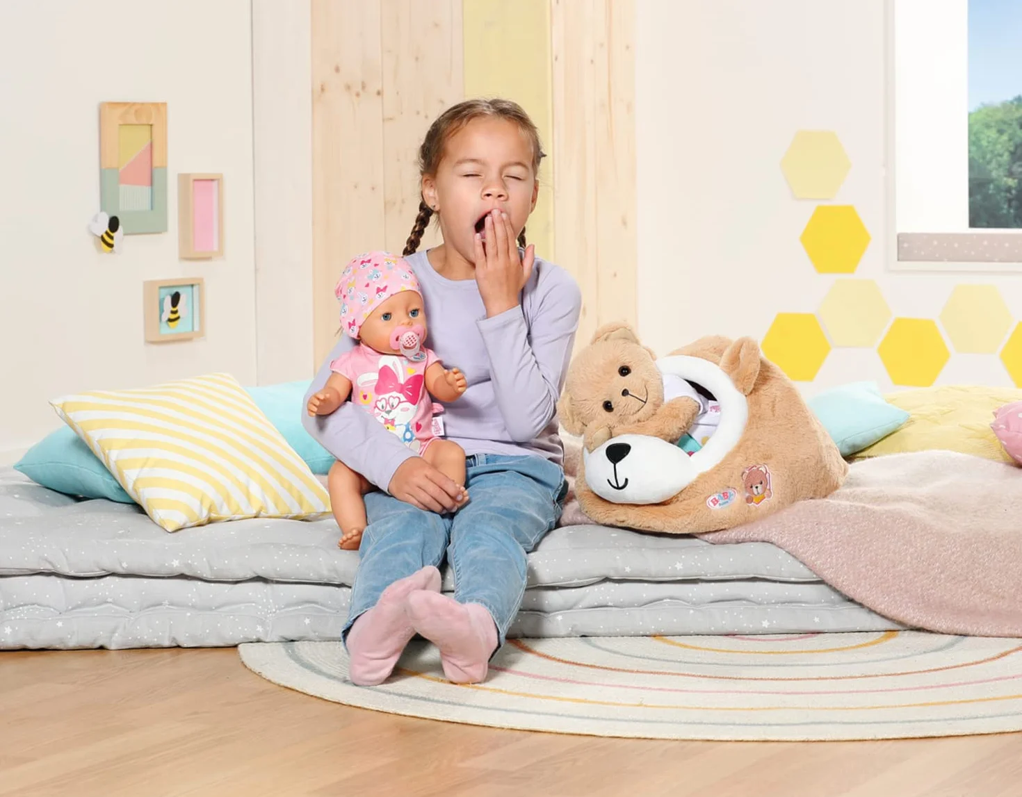 BABY born Teddy's Sleeping Cave Sac de couchage pour poupée