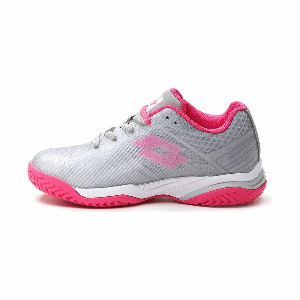 Lotto Dziecięce buty tenisowe Mirage 300 Ii Alr Ac Allcourt szare - różowe 36