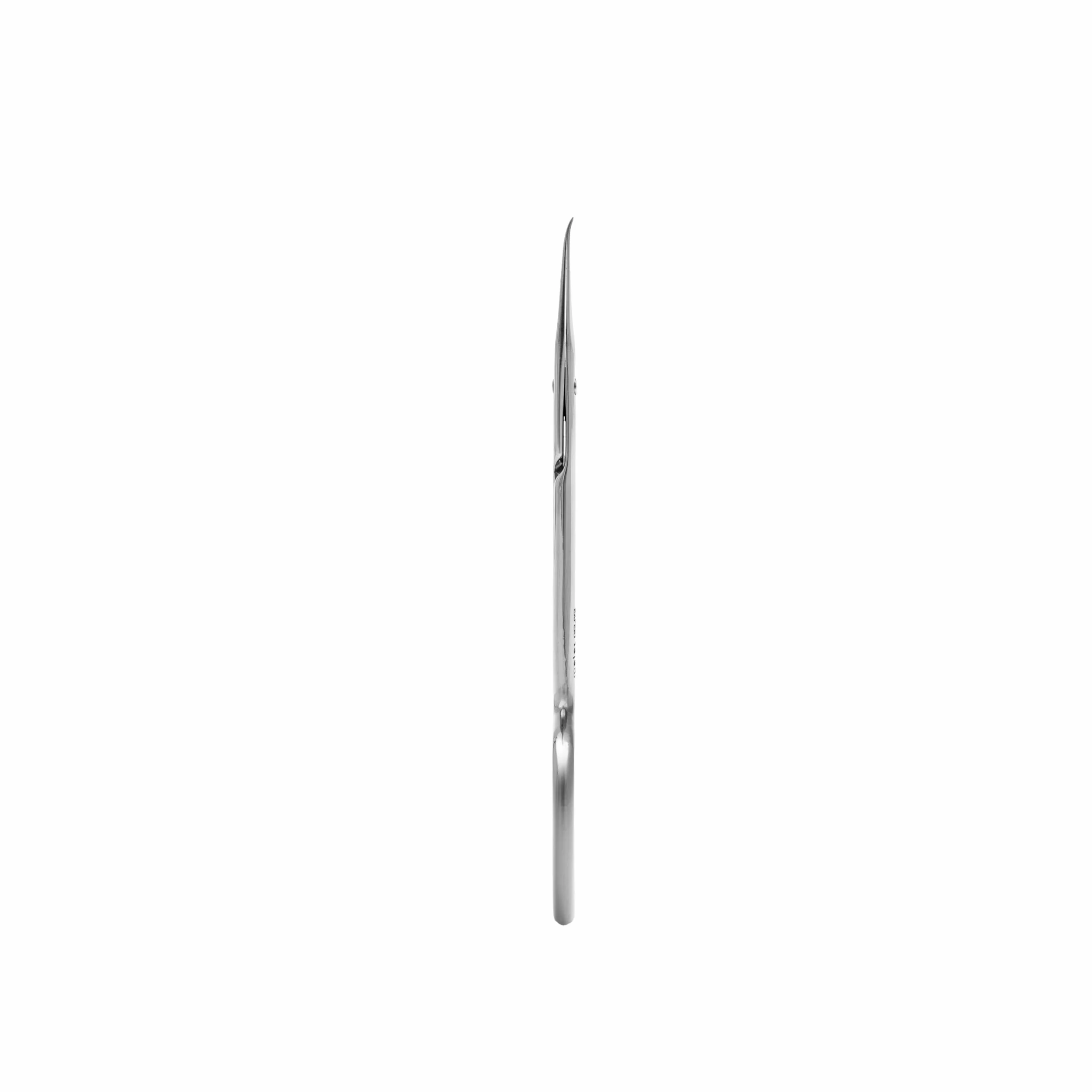STALEKS PRO by Natury Nails Profesjonalne nożyce do skórek z haczykiem dla leworęcznych Manicure, ergonomiczne pierścienie, stal nierdzewna. Expert SE-13/3