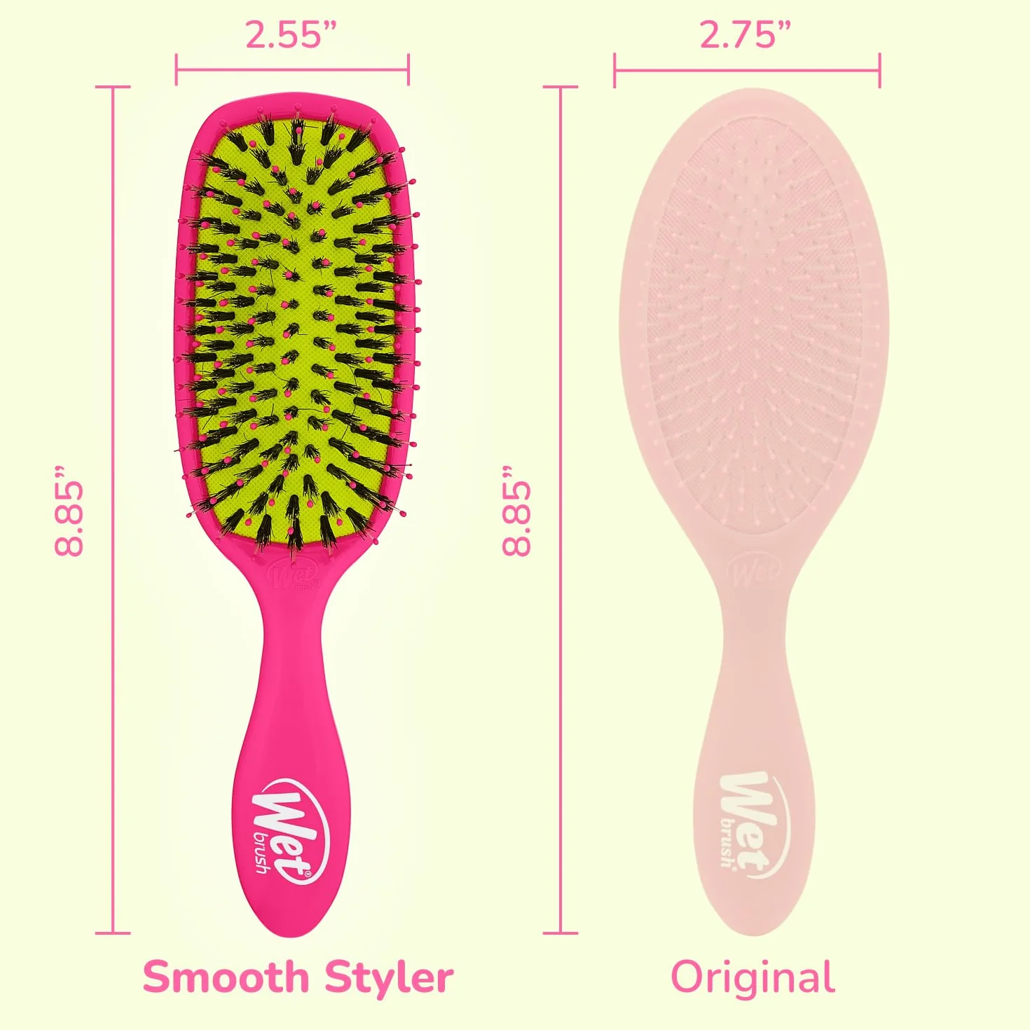 Wetbrush Shine Enhancer Hairbrush Pink