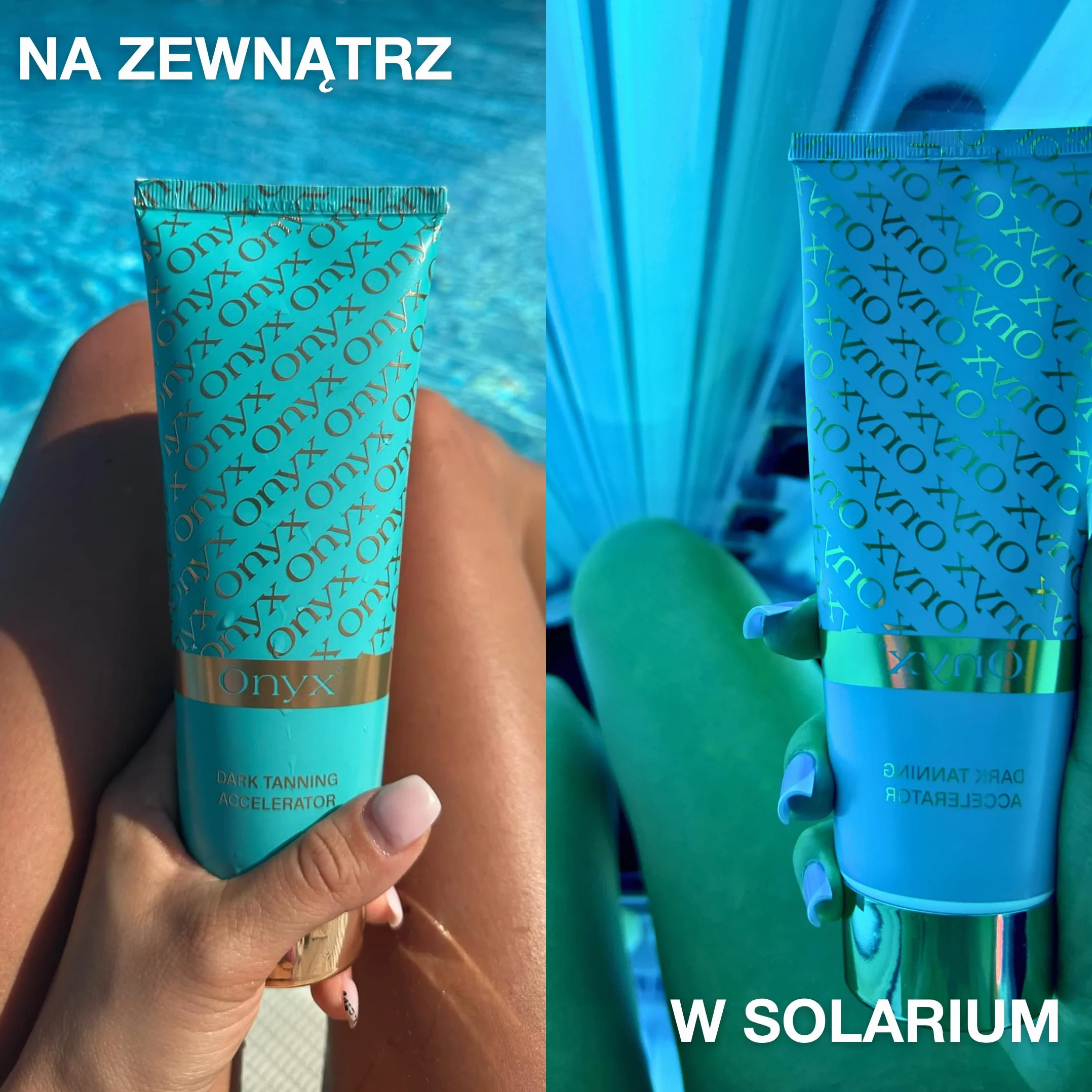 Onyx Dark Tanning Accelerator | Najsilniejszy przyspieszacz opalania do solarium i na zewnątrz od Onyx