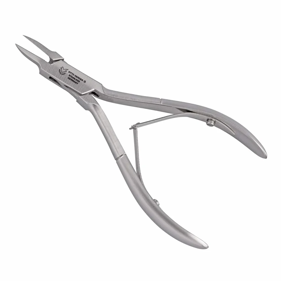 Otto Herder cążki do paznokci szczypce narożne 13 cm stal nierdzewna spiczaste