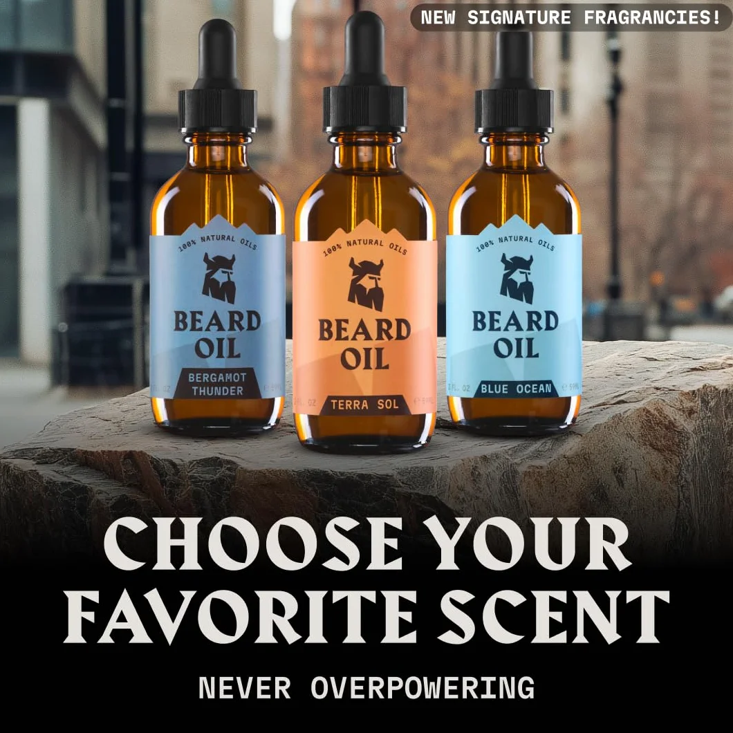 Striking Viking Olejek do brody Bergamont Thunder 2 fl oz