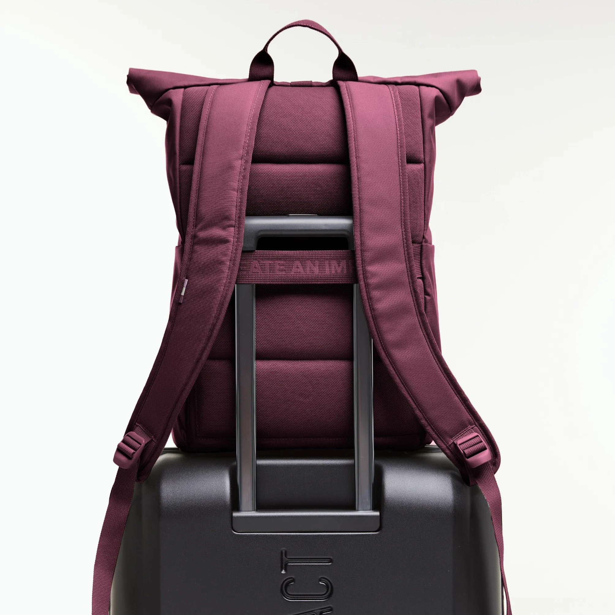 GOT BAG Rolltop Easy | Inteligentny Plecak na Laptopa 16 | Pojemnosc 20-31L | Wodoodporny Komfortowy Plecak Miejski