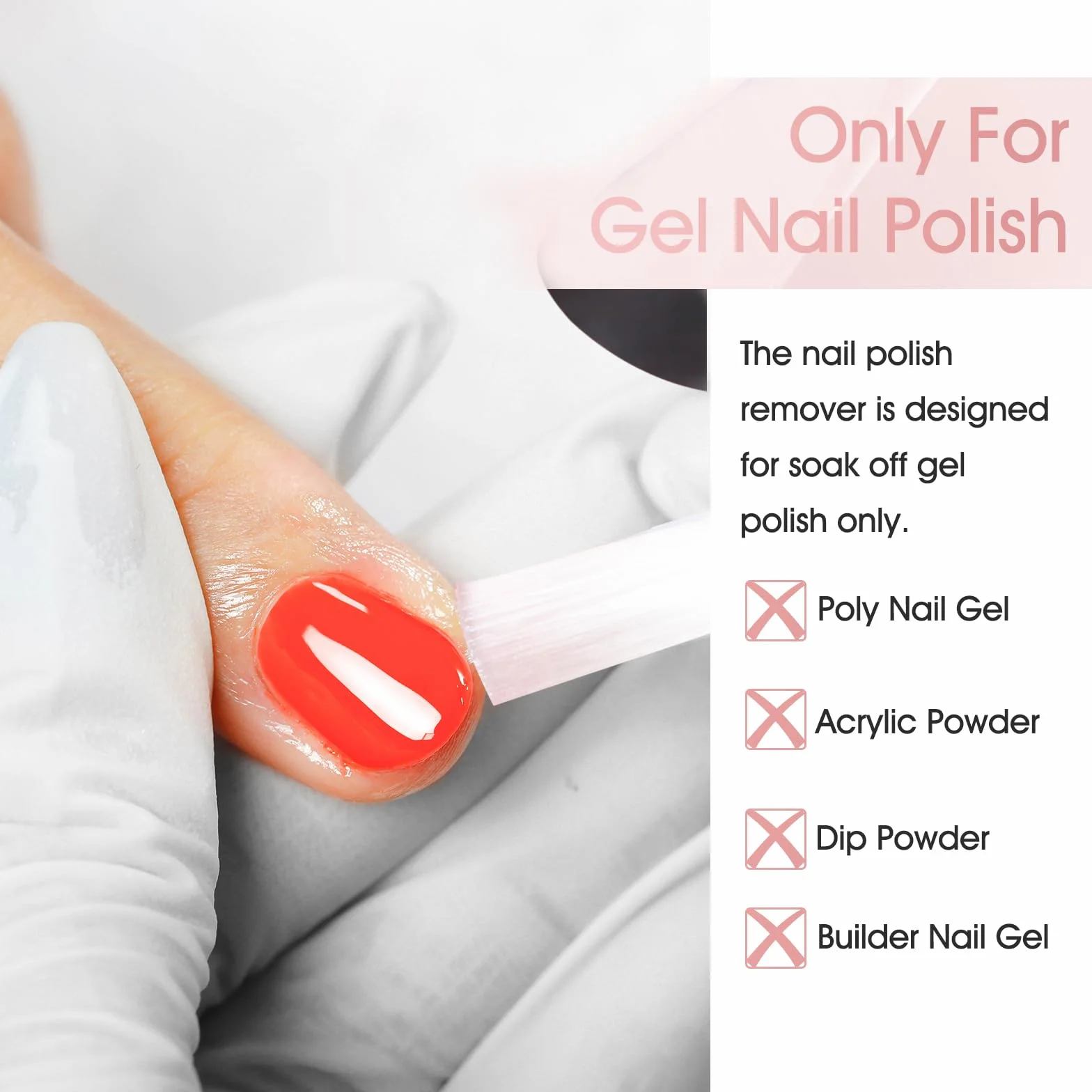 ROSALIND Magic Remover Środek do usuwania lakieru do paznokci UV, 2 szt. 11 ml