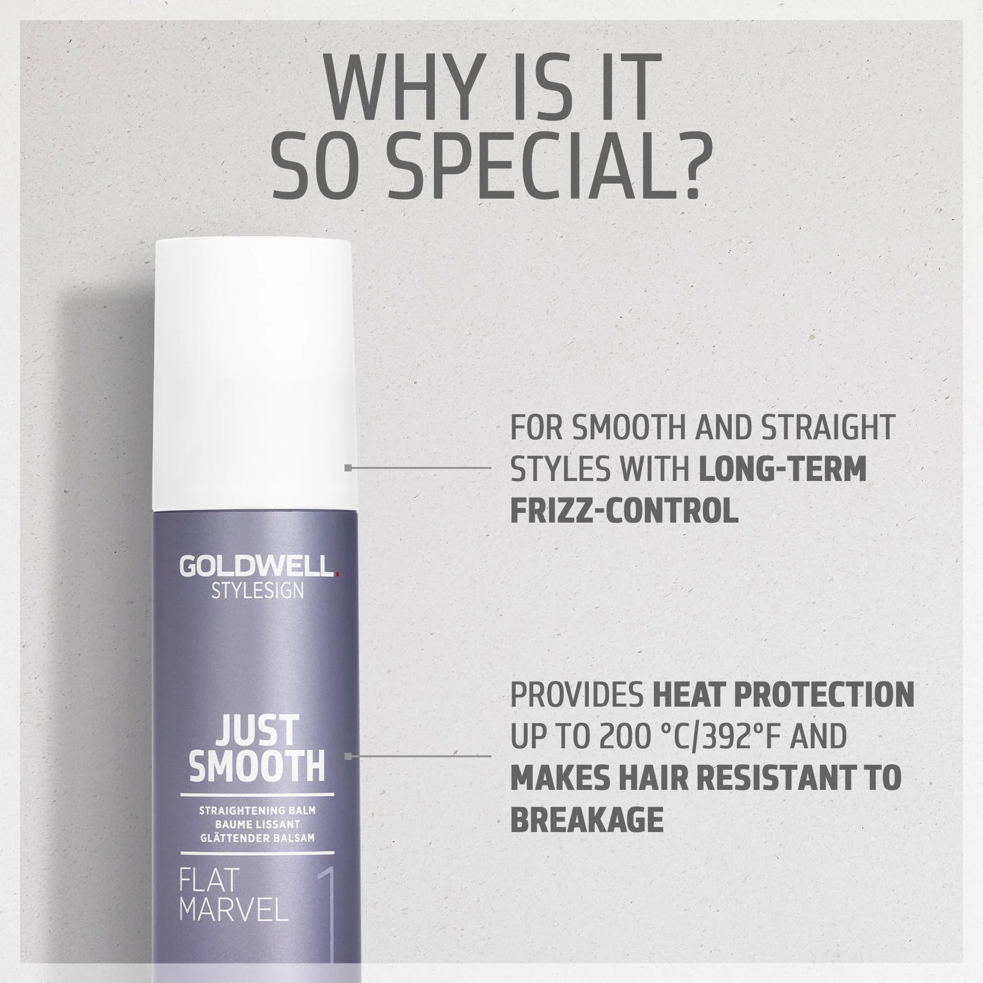 Goldwell 2 sztuki w opakowaniu Goldwell Stylesign Flat Marvel 100 ml